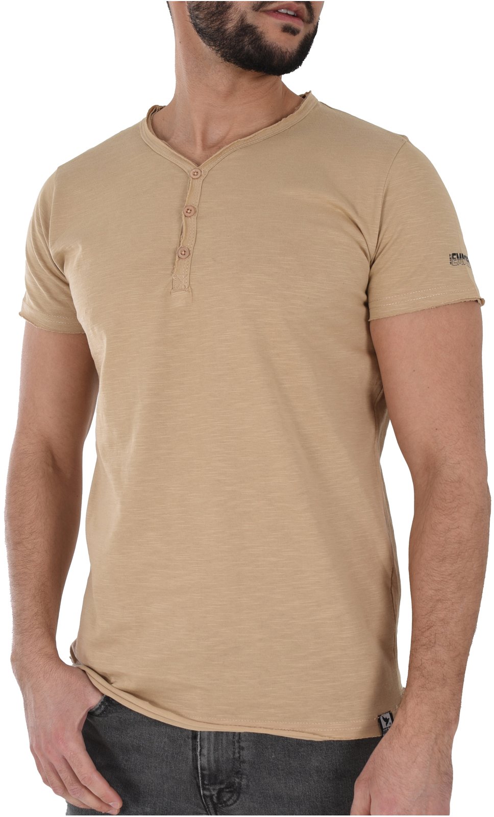T-S manches courtes  Just Emporio JE-MATIM-02 SAFARI BEIGE