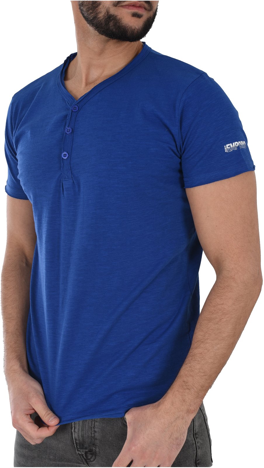 T-S manches courtes  Just Emporio JE-MATIM-02 ROYAL BLUE