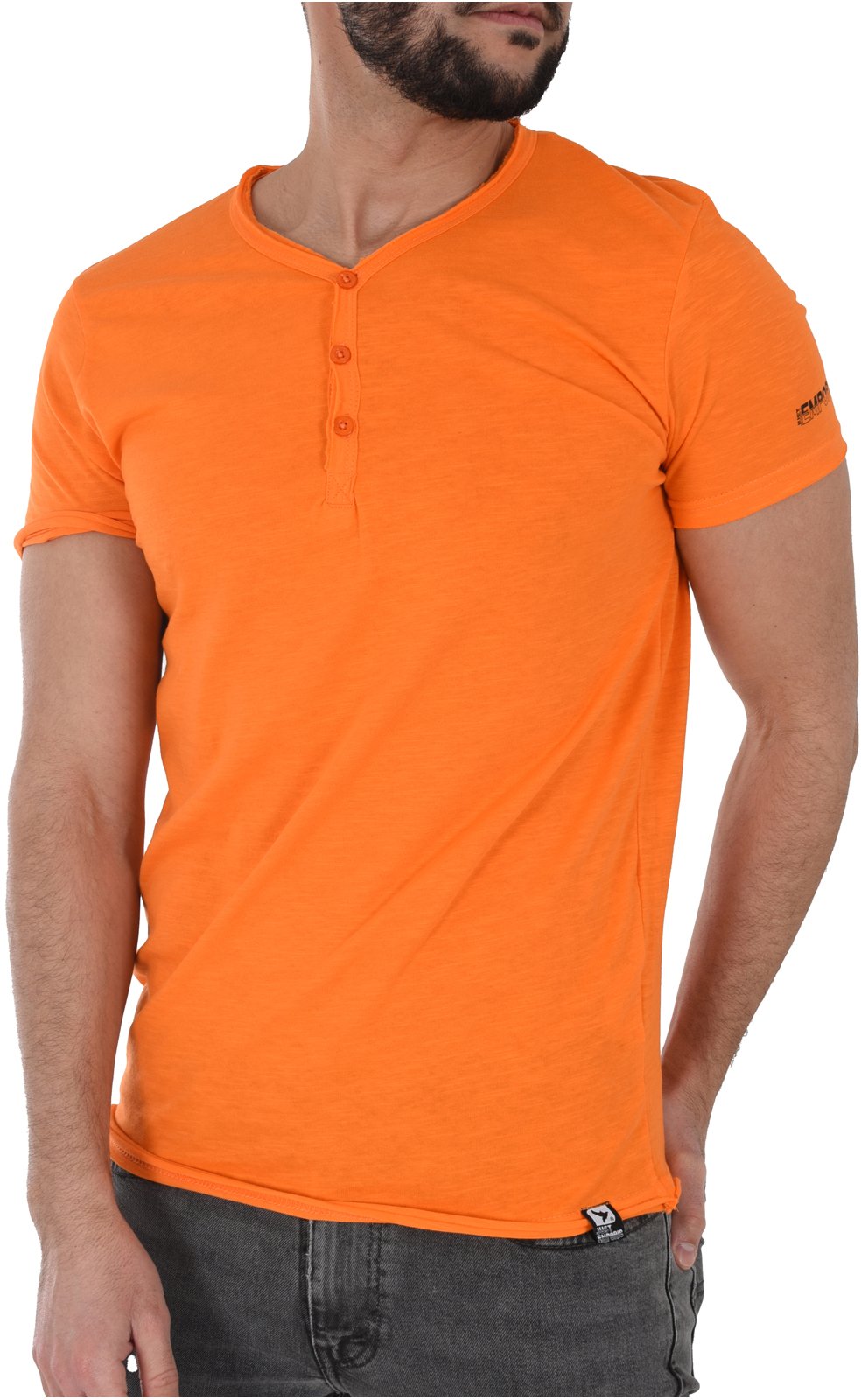 T-S manches courtes  Just Emporio JE-MATIM-02 ORANGE