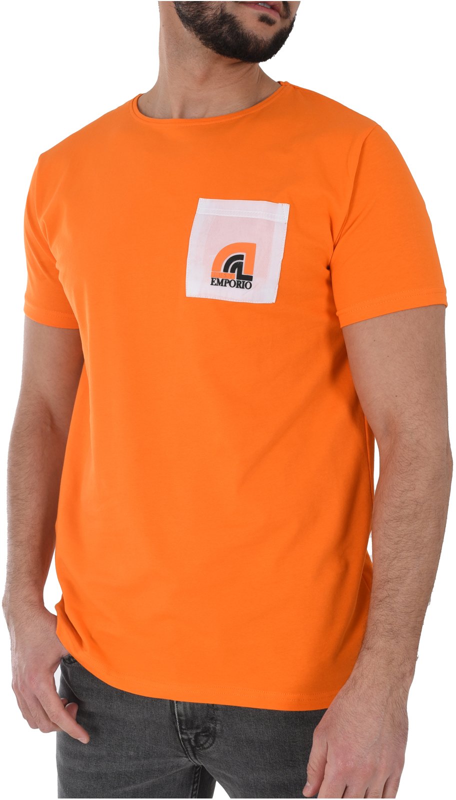 T-S manches courtes  Just Emporio JE-MASIM-01 ORANGE