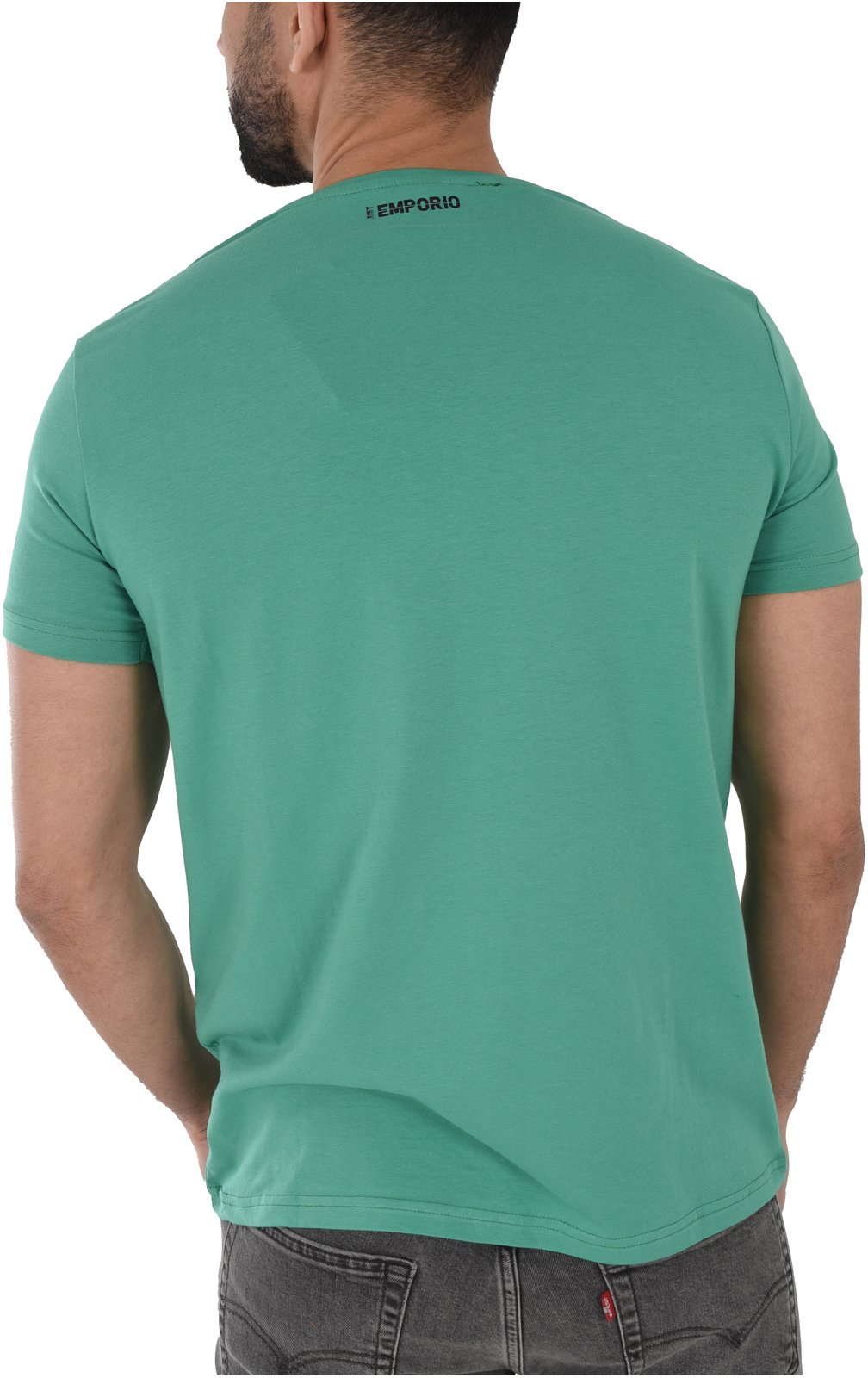 T-S manches courtes  Just Emporio JE-MUKIM-01 GREEN/BLACK
