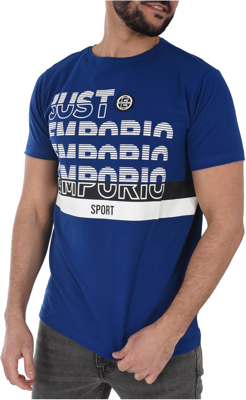 T-S manches courtes  Just Emporio JE-MELVIM-01 ROYAL BLUE