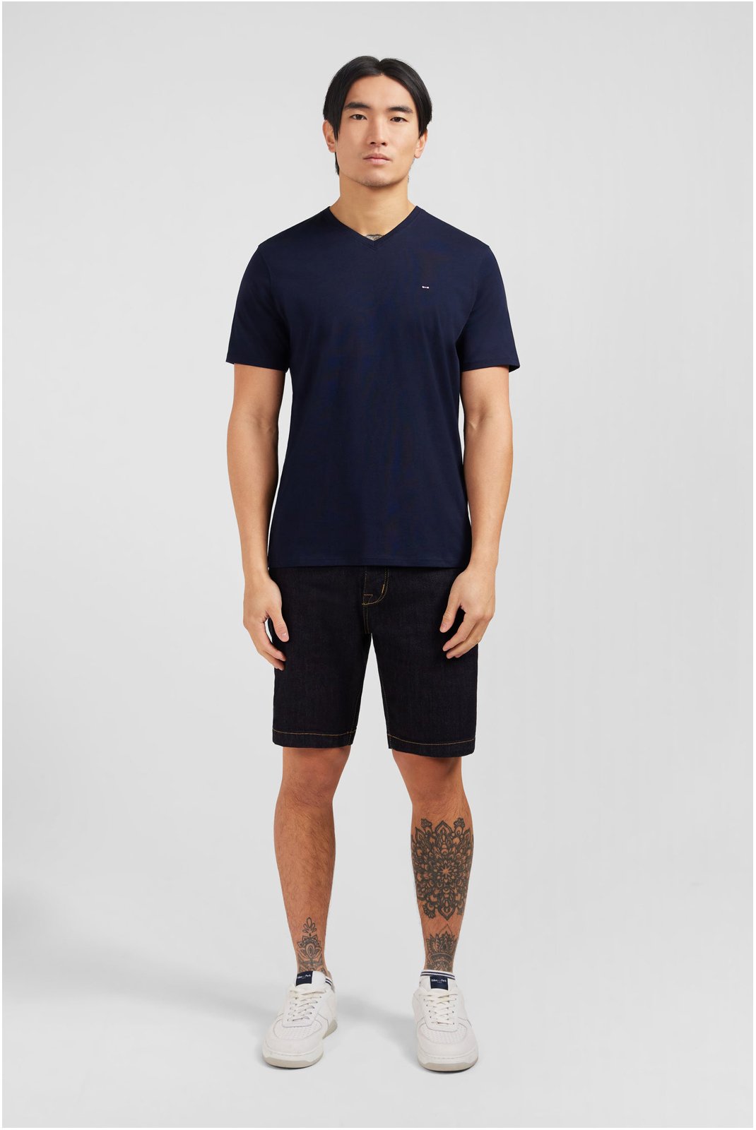 T-S manches courtes  Eden park PPKNITCE0008 BLF