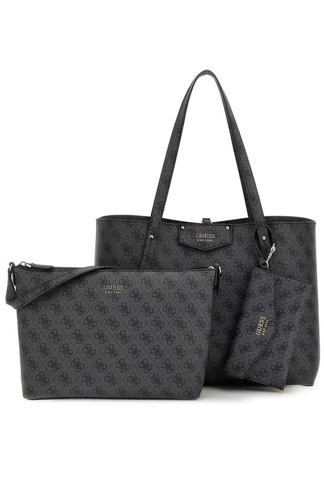 Cabas / Sacs shopping  Guess jeans HWEBG8 39023 COAL LOGO