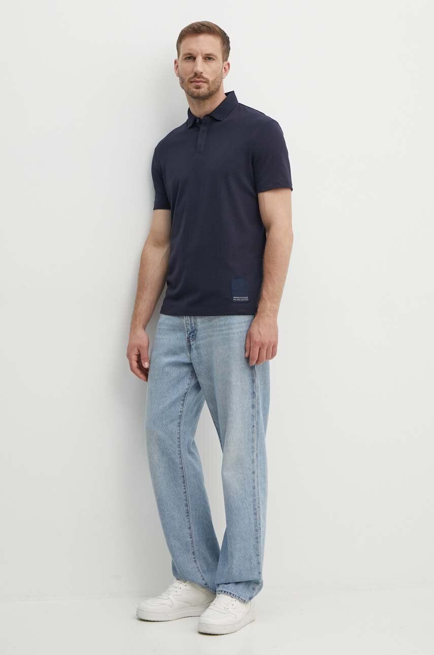 Polos manches courtes  Armani exchange 3DZFHH ZJXHZ 15CX Night Sky