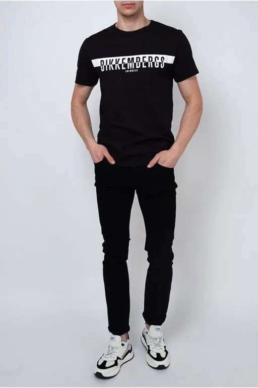 T-S manches courtes  Bikkembergs BKK2MTS03 BLACK