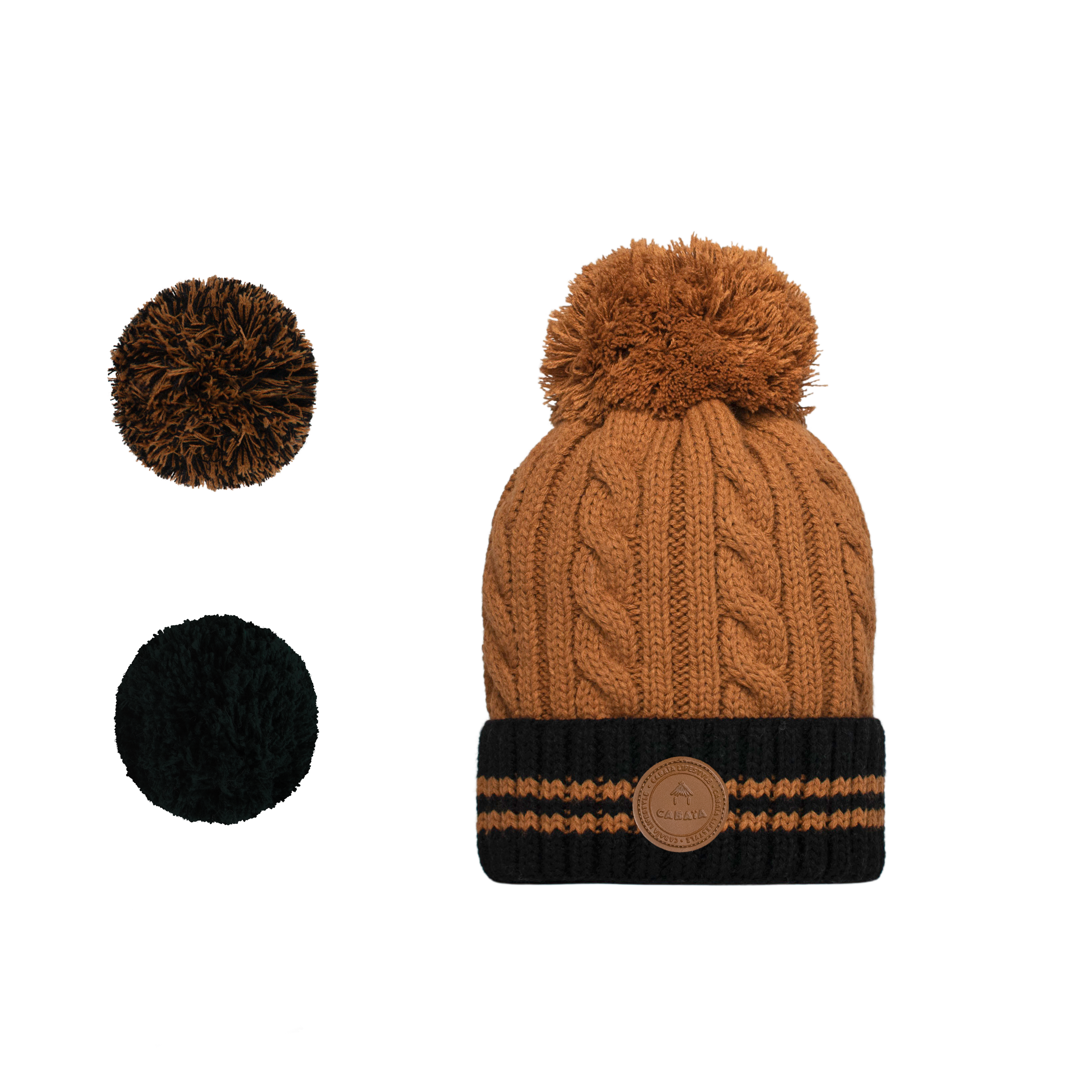 Bonnets  Cabaia CAB939CCJN CREAMY Noir, marron