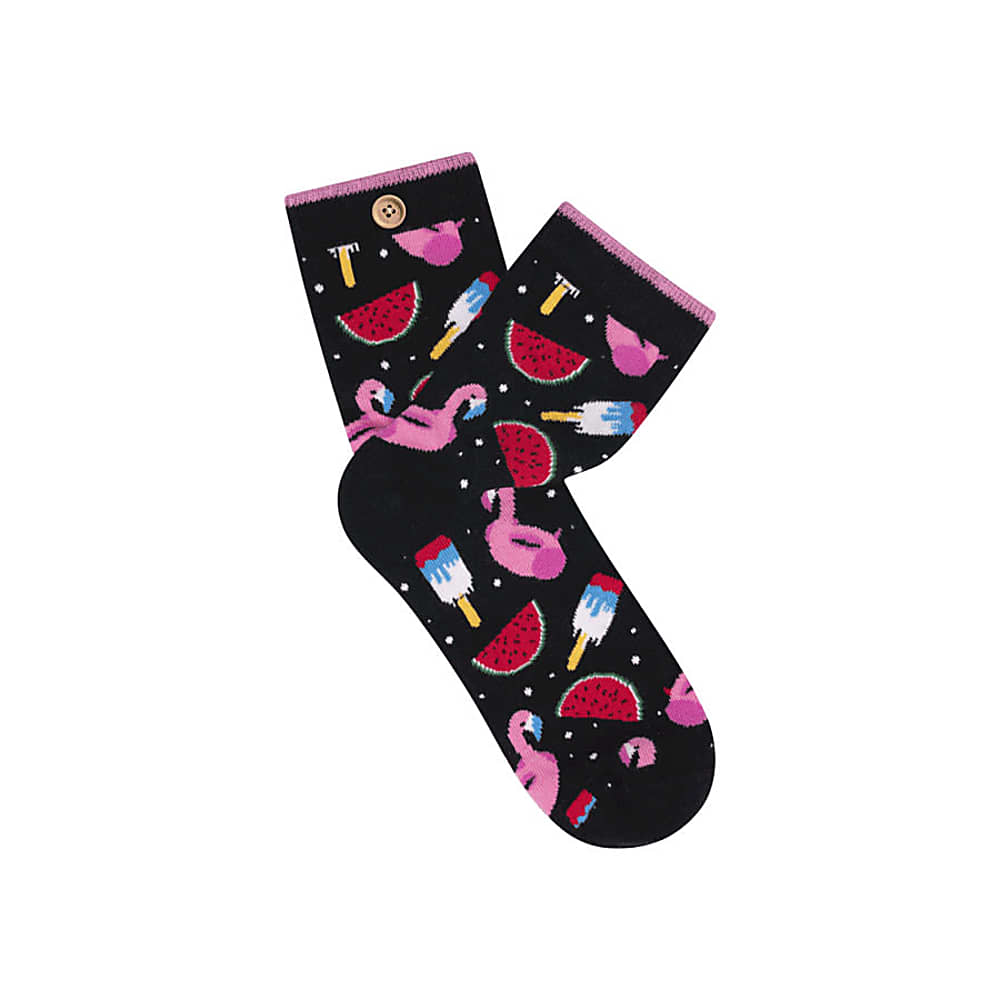 Chaussettes  Cabaia CAB762XPUH CAMILLE ET NICOLAS Rose, Multicolore, Noir