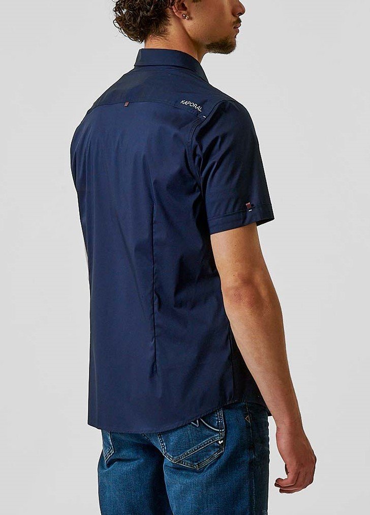 Chemises manches courtes  Kaporal PARAJ NAVY Marine