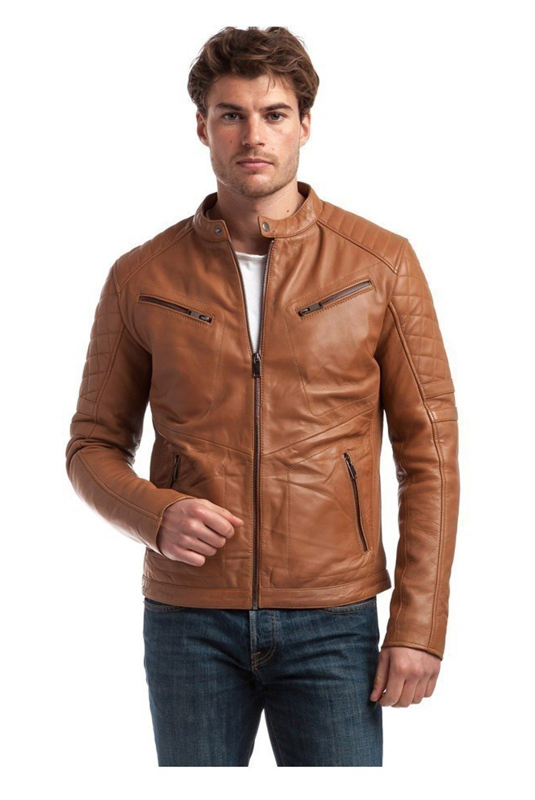 Vestes & blousons  Chyston FLASH_COGNAC Cognac