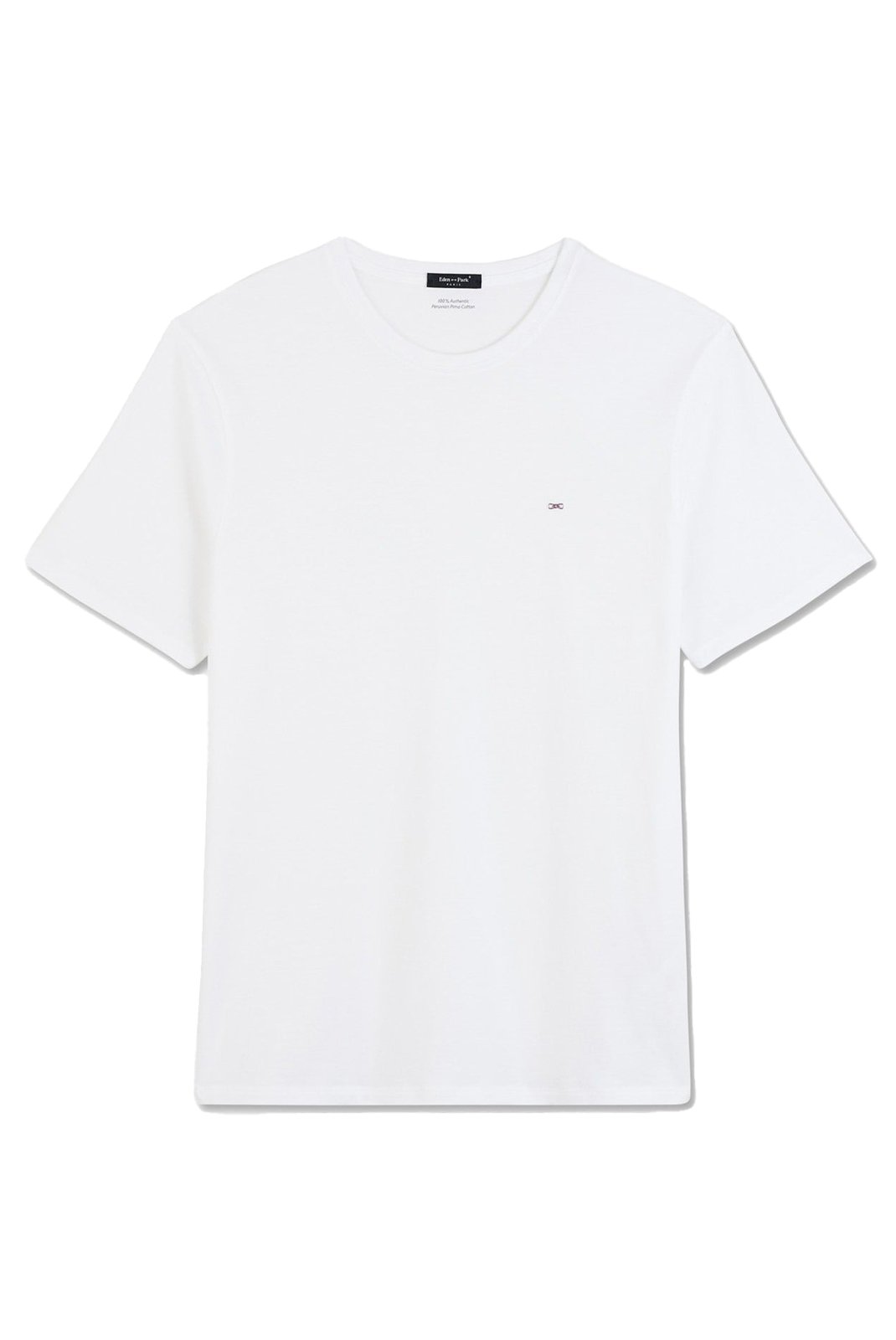 T-S manches courtes  Eden park PPKNITCE0007 BLANC