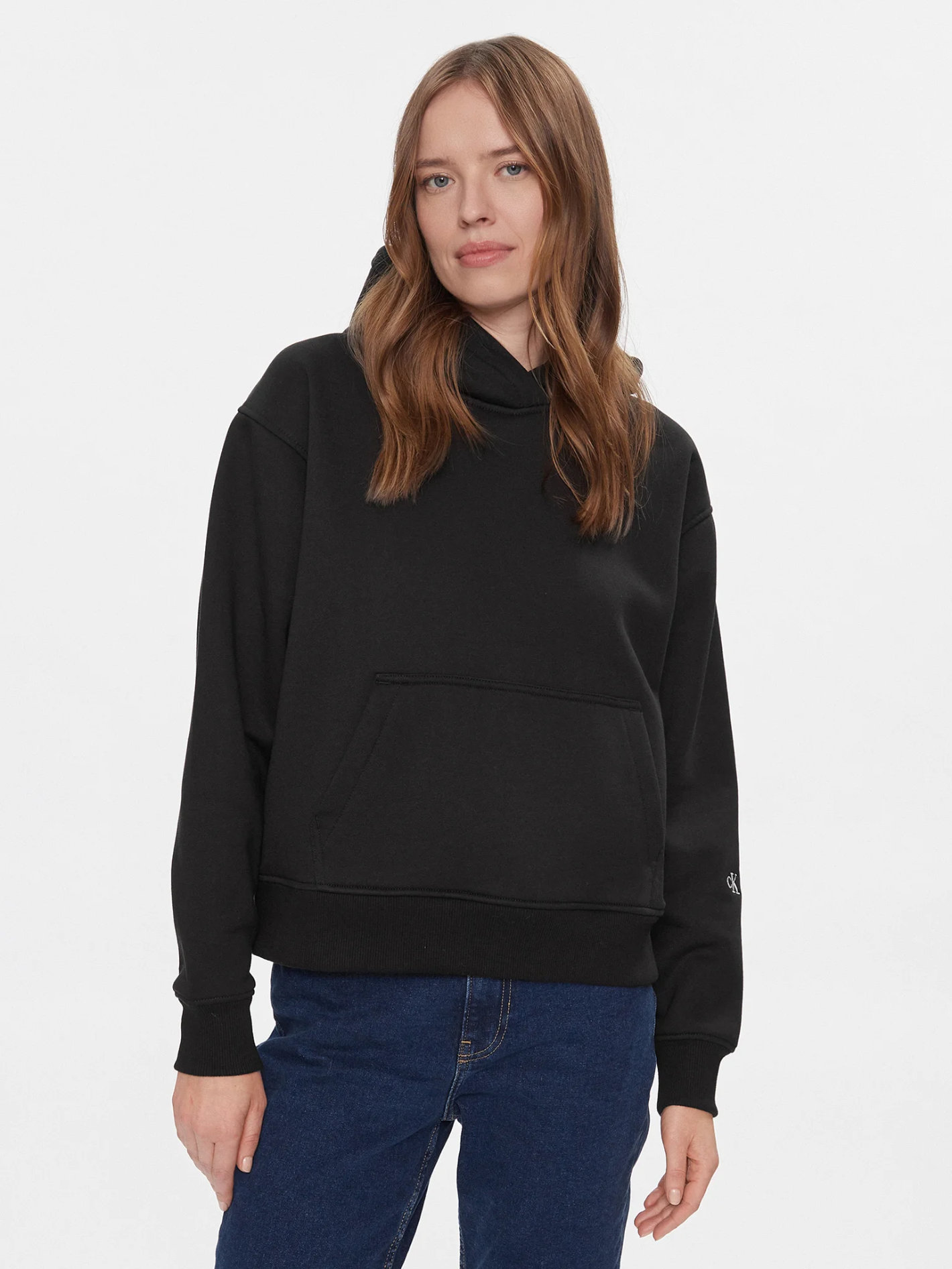 Sweat / sweat zippé  Calvin klein J20J222895 BEH Ck Black