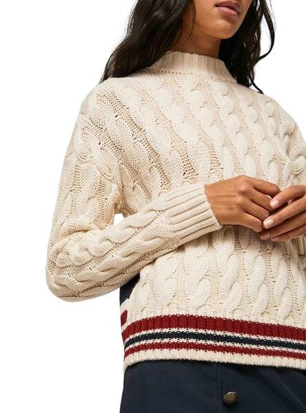 Pull  Pepe jeans PL701903-804 804IVORY WHITE