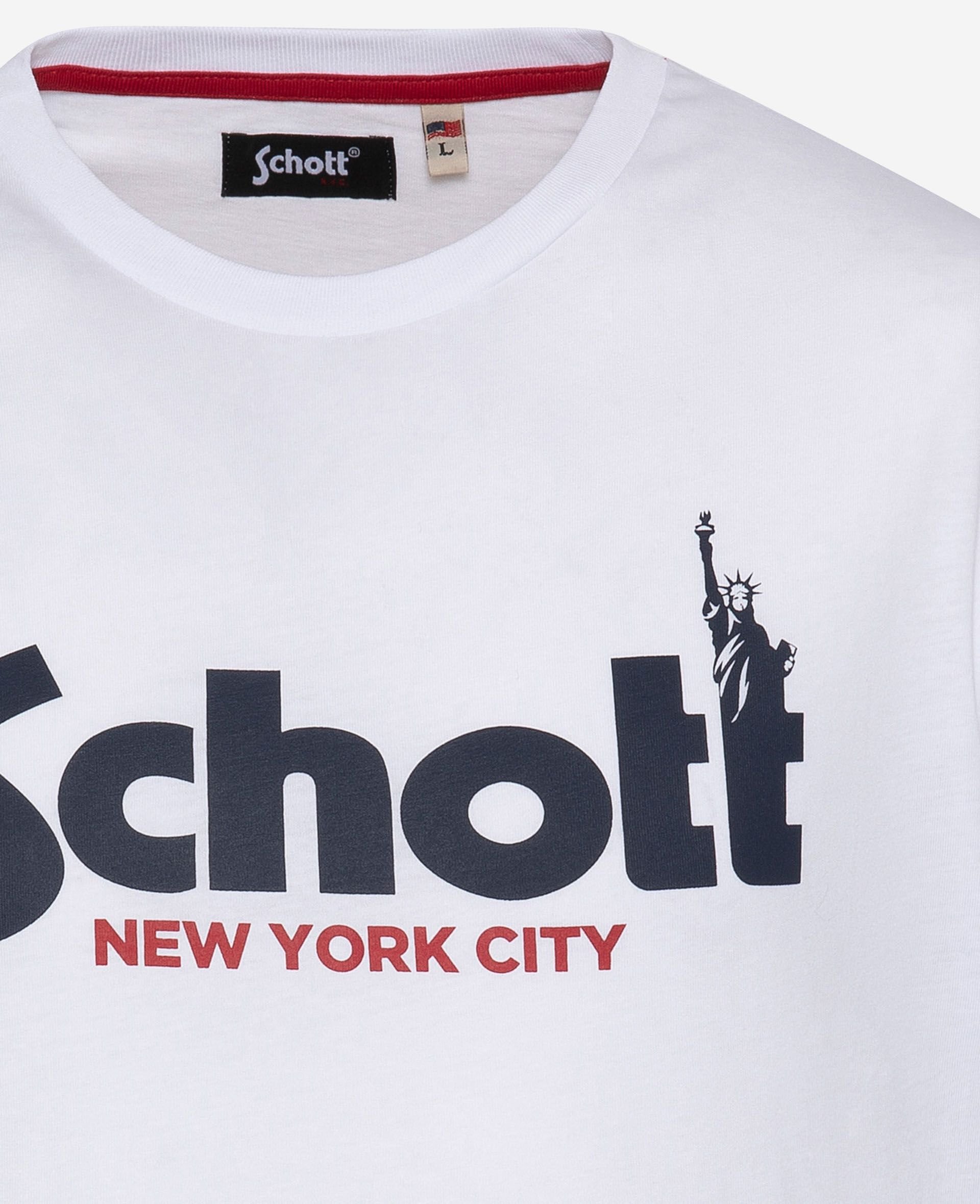 T-S manches courtes  Schott TSTROY WHITE