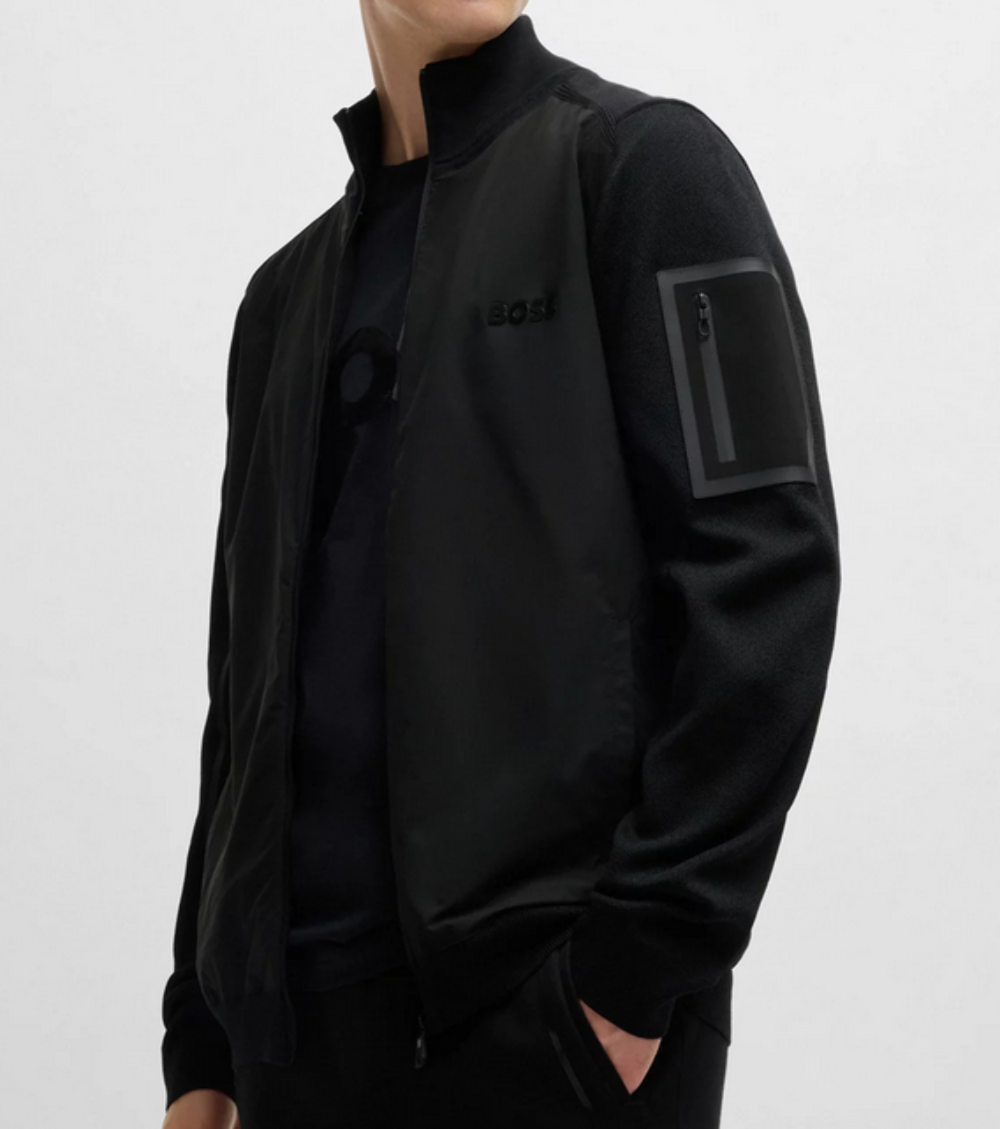 Sweats zippés  Hugo boss 50523174_001 BLACK