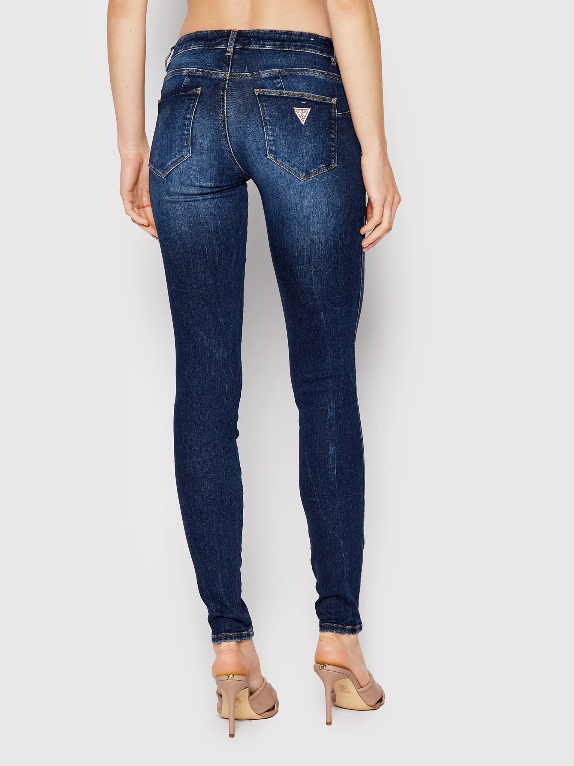 Jeans slim  Guess jeans W2YAJ2 D4Q03 CDA1 CARRIE DARK.