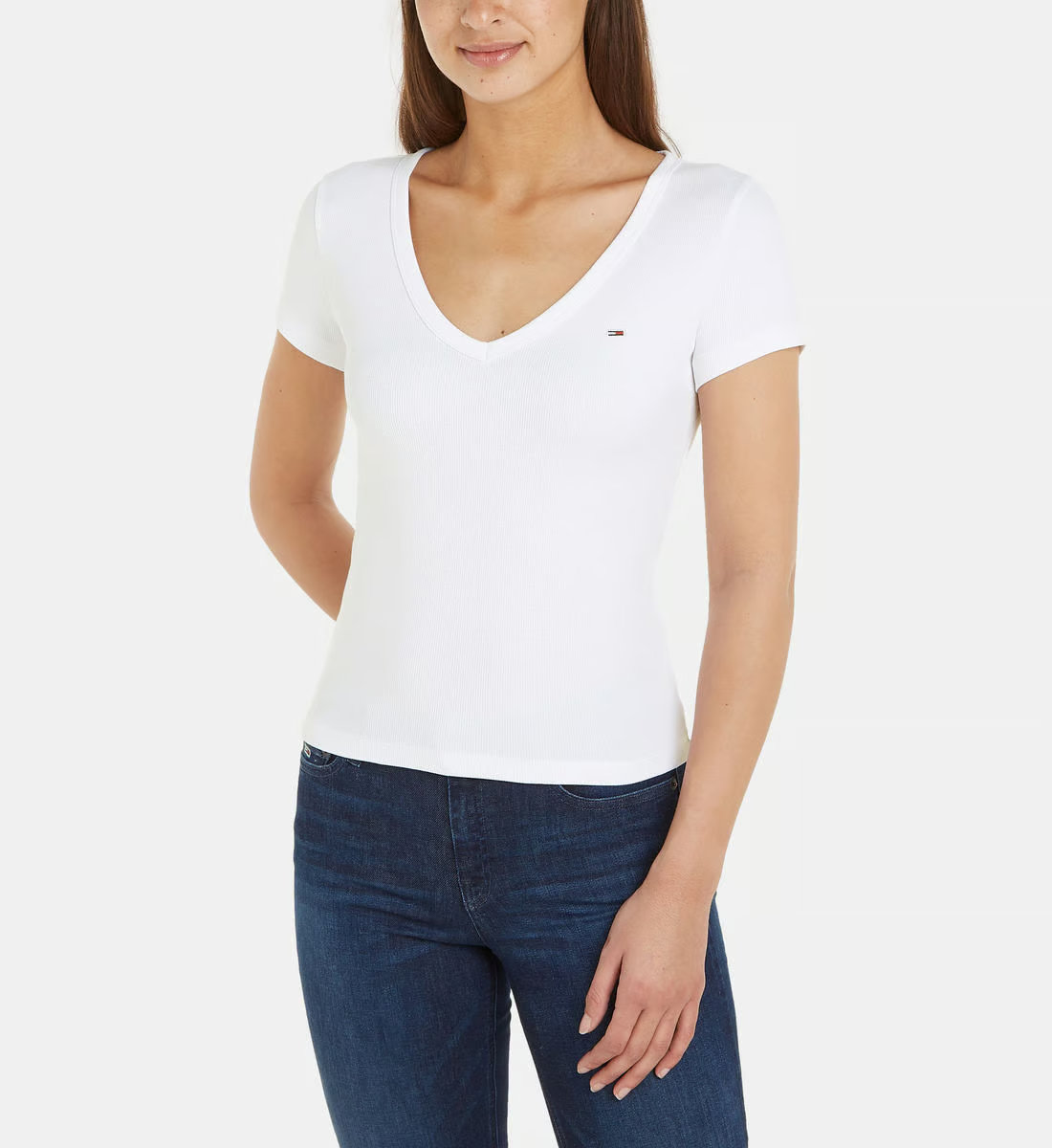 Femme  Tommy Jeans DW0DW17385 YBR White
