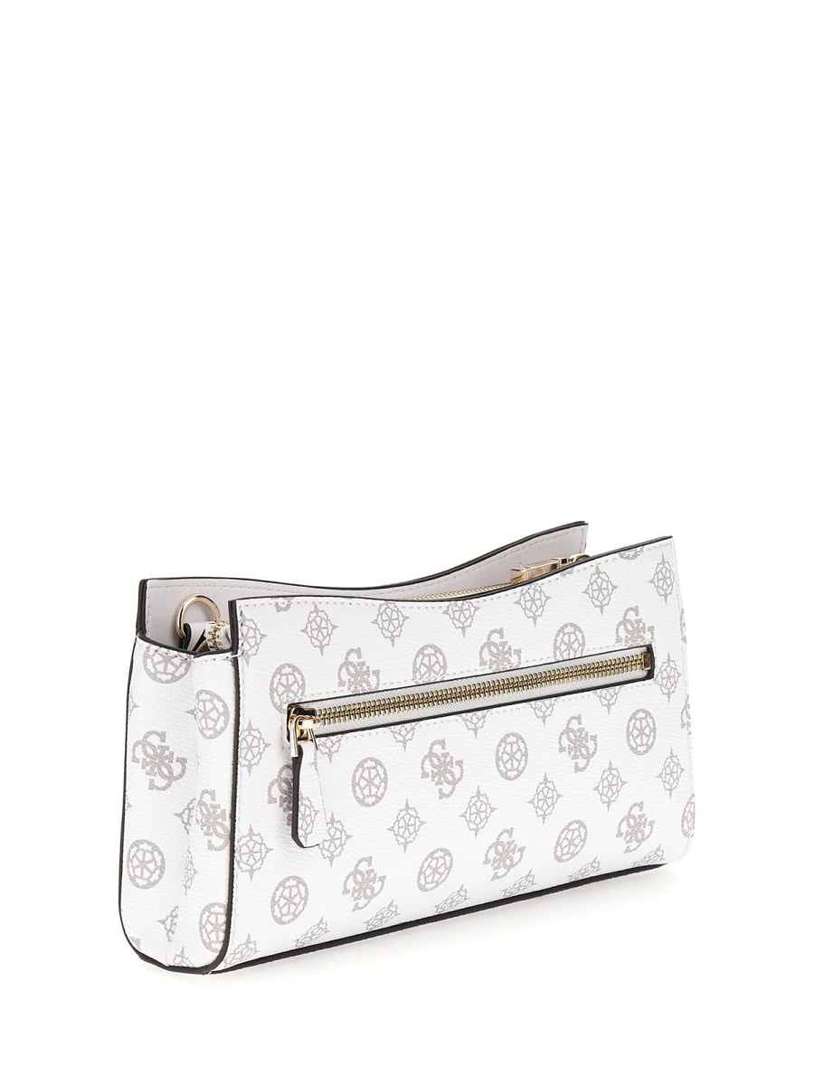 Sac porté épaule  Guess jeans HWPG95 21120 WHITE LOGO