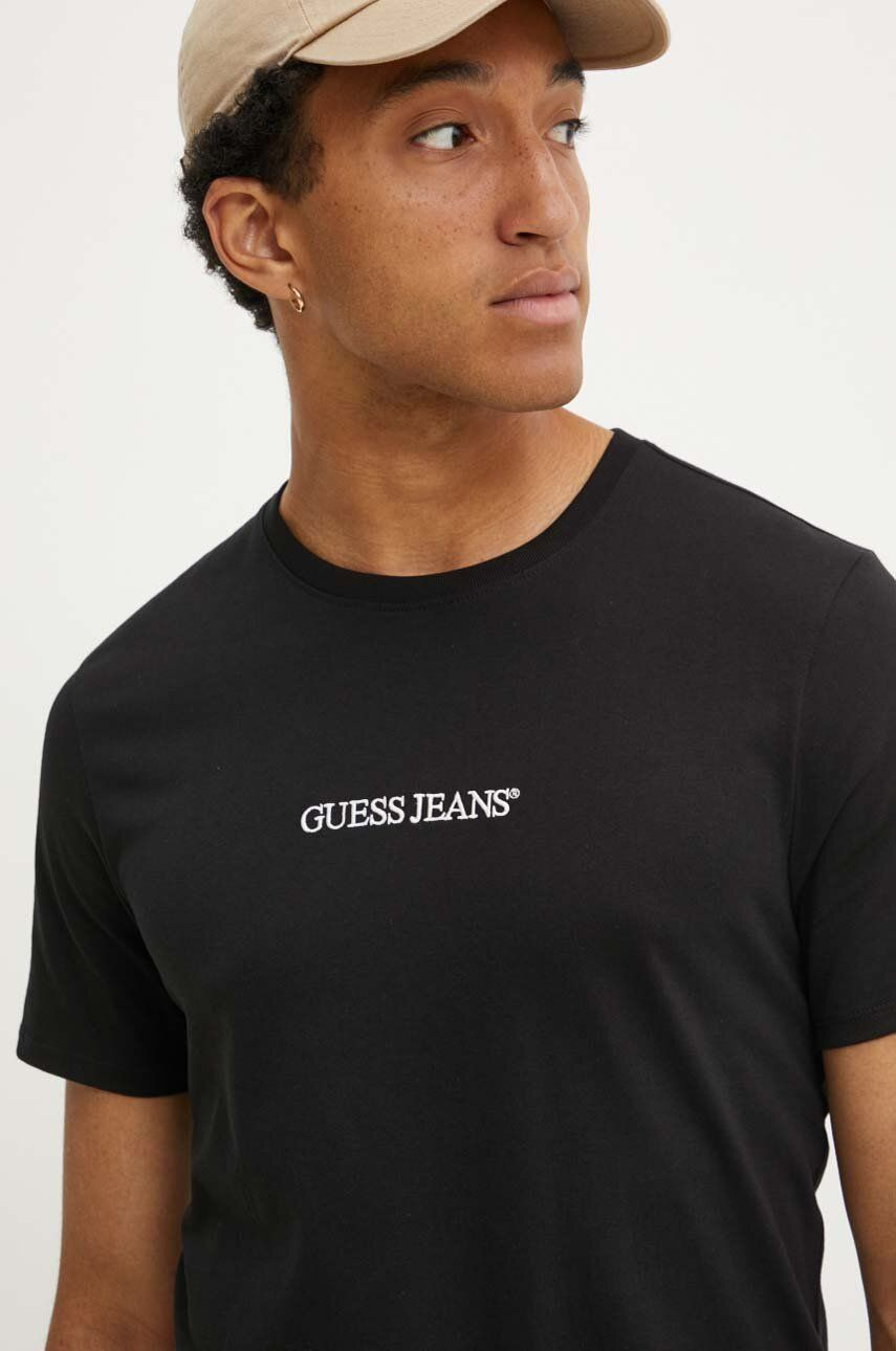 T-S manches courtes  Guess jeans M4YI52 K8HM0 JBLK Jet Black A996