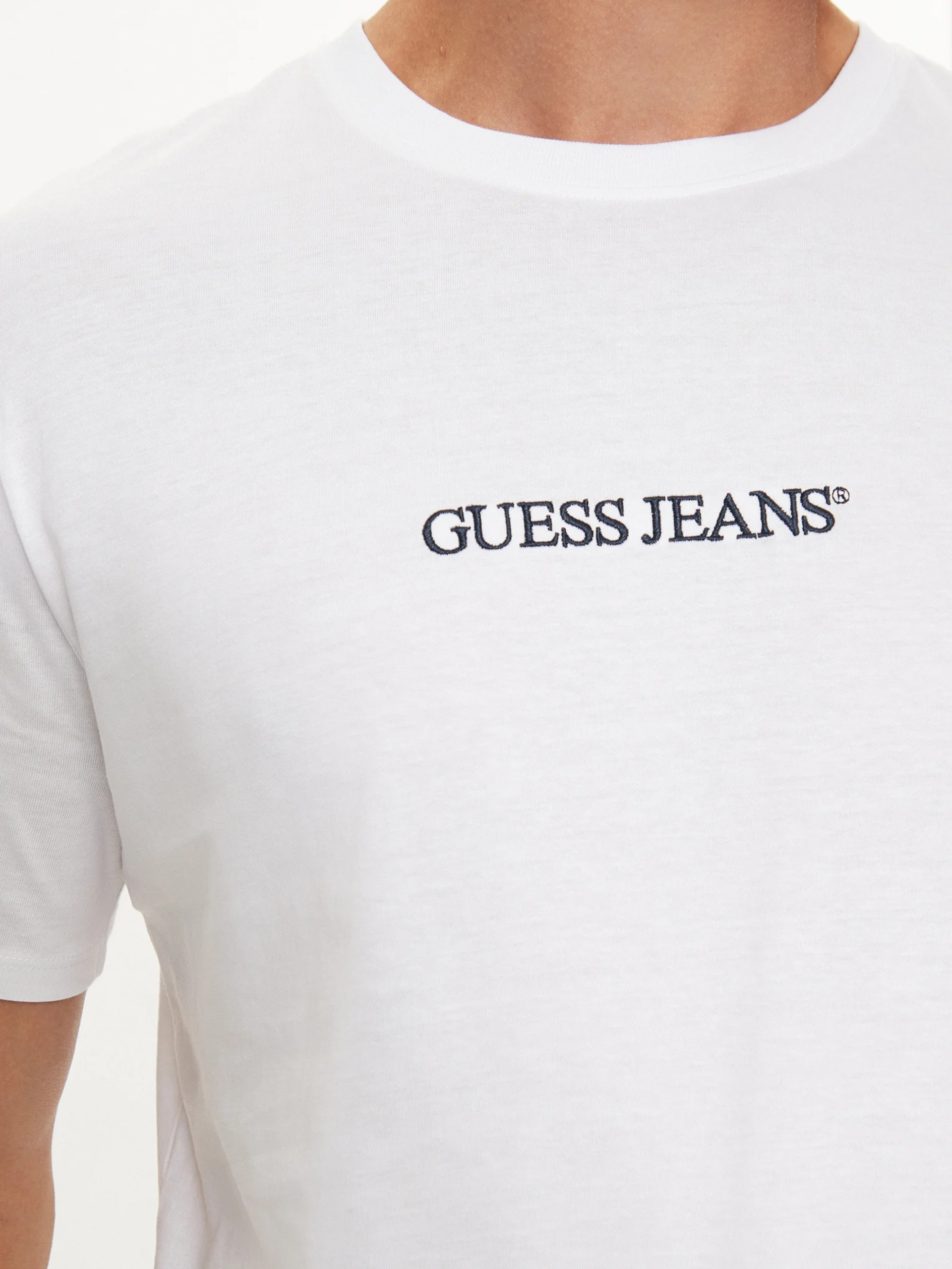 T-S manches courtes  Guess jeans M4YI52 K8HM0 G011 Pure White