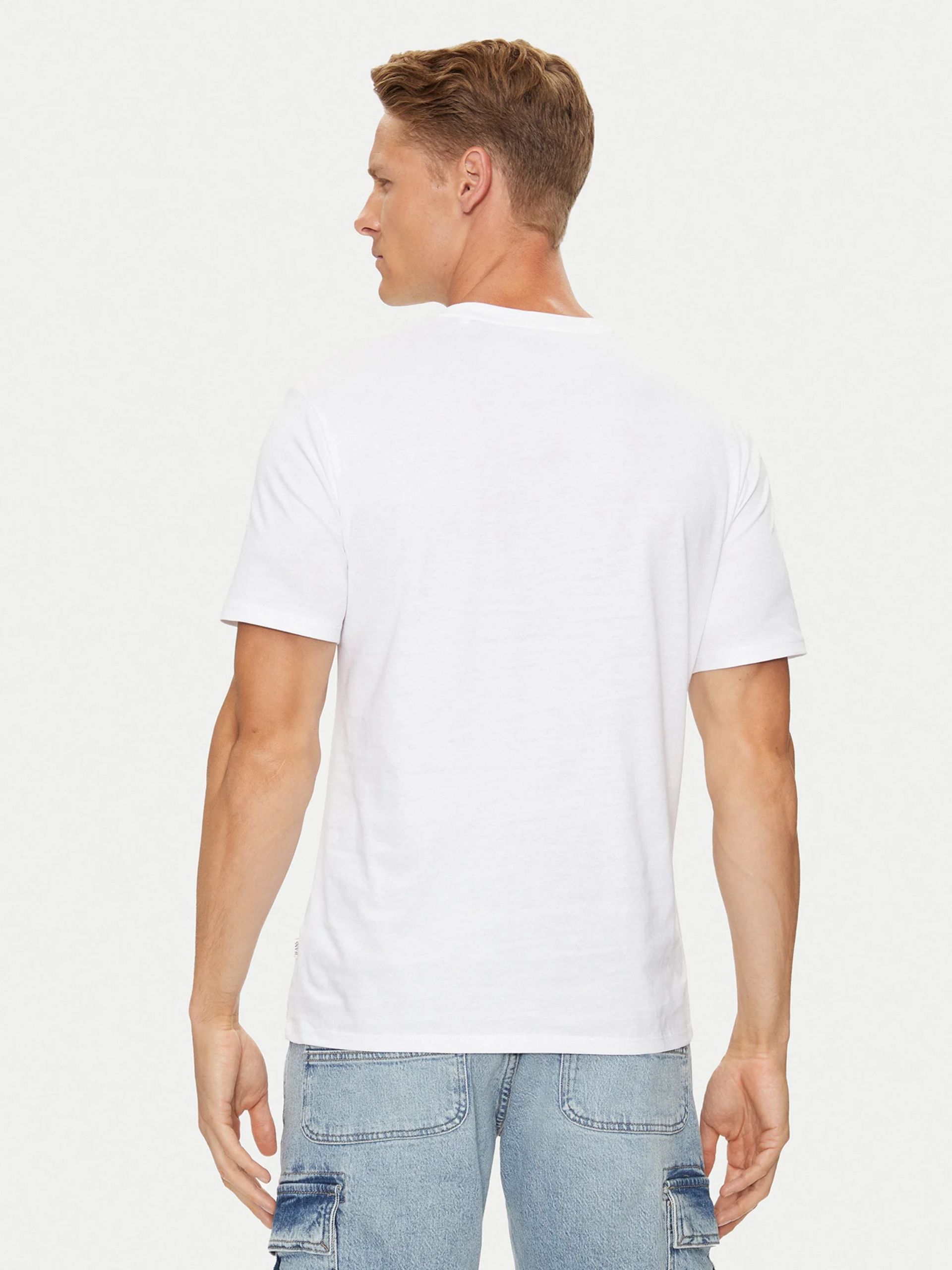 T-S manches courtes  Guess jeans M4YI52 K8HM0 G011 Pure White