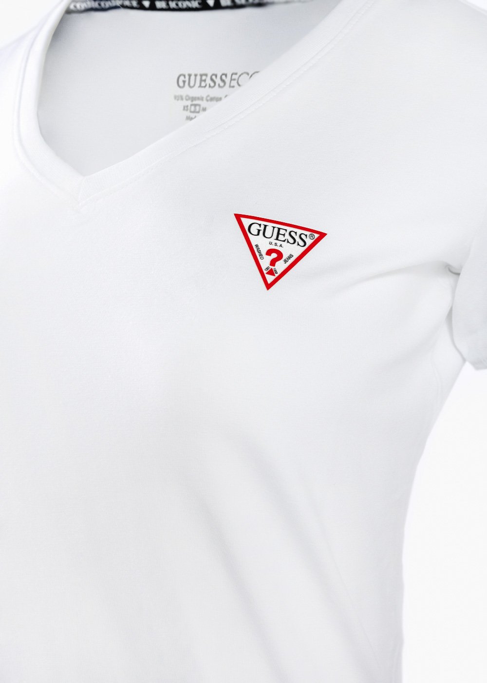 Tee shirt  Guess jeans W2YI45 J1314 G011 Pure White