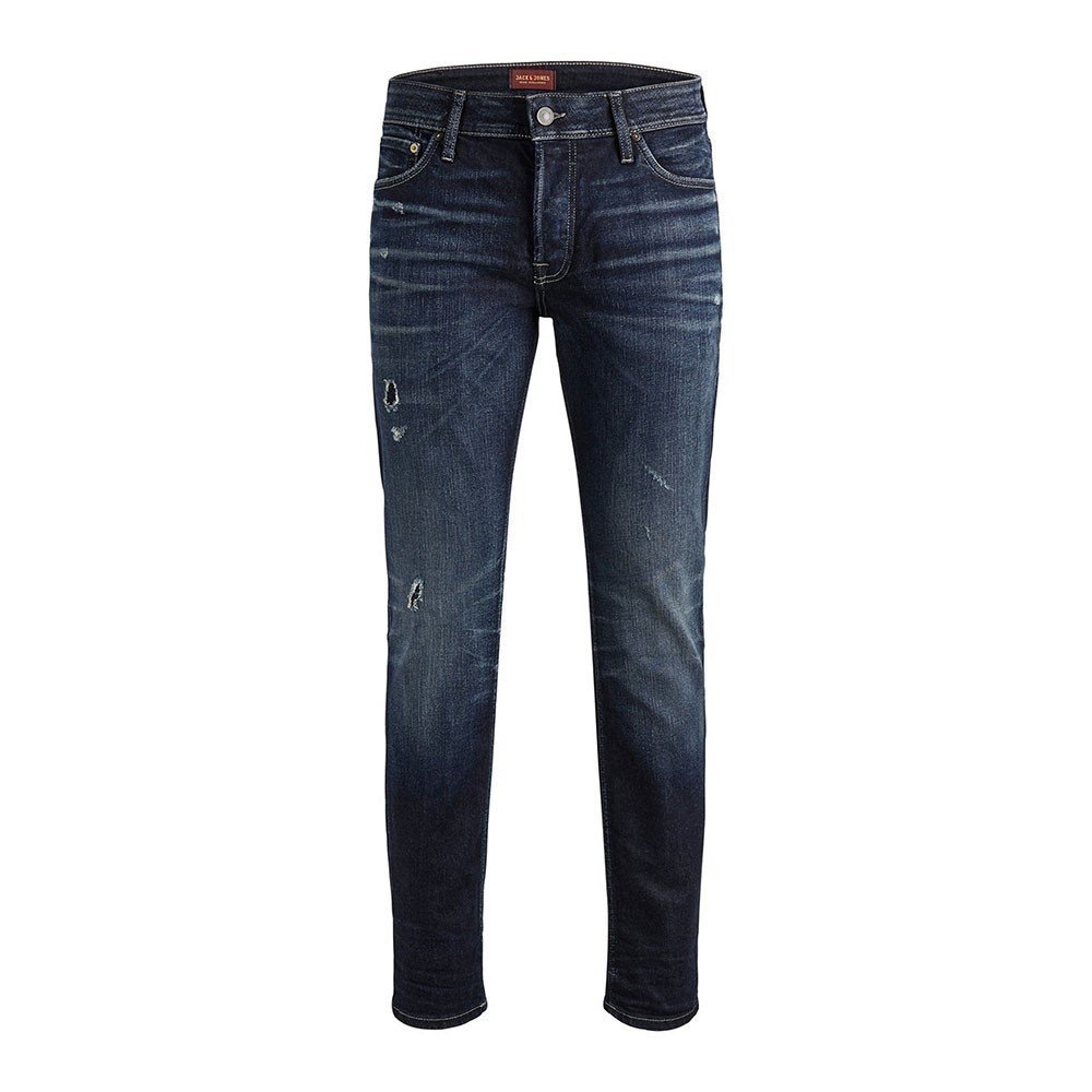 slim / skinny  Jack & Jones TOM ORIGINAL JJ 117 12141765 blue denim