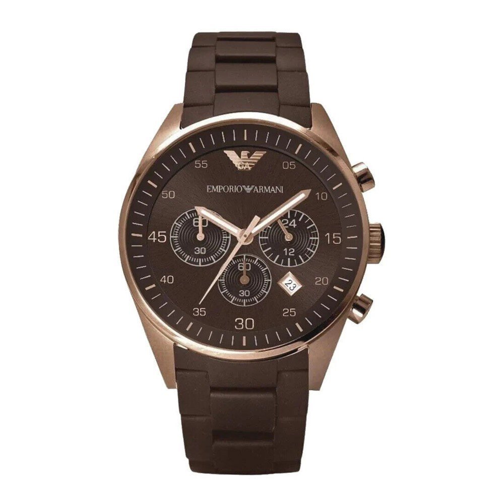Montres  Emporio armani AR5891 Pink / Brown / Brown