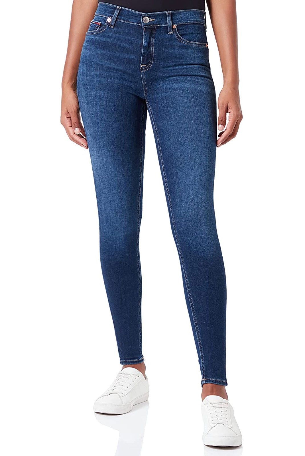 Femme  Tommy Jeans DW0DW14129 1BK Denim Dark