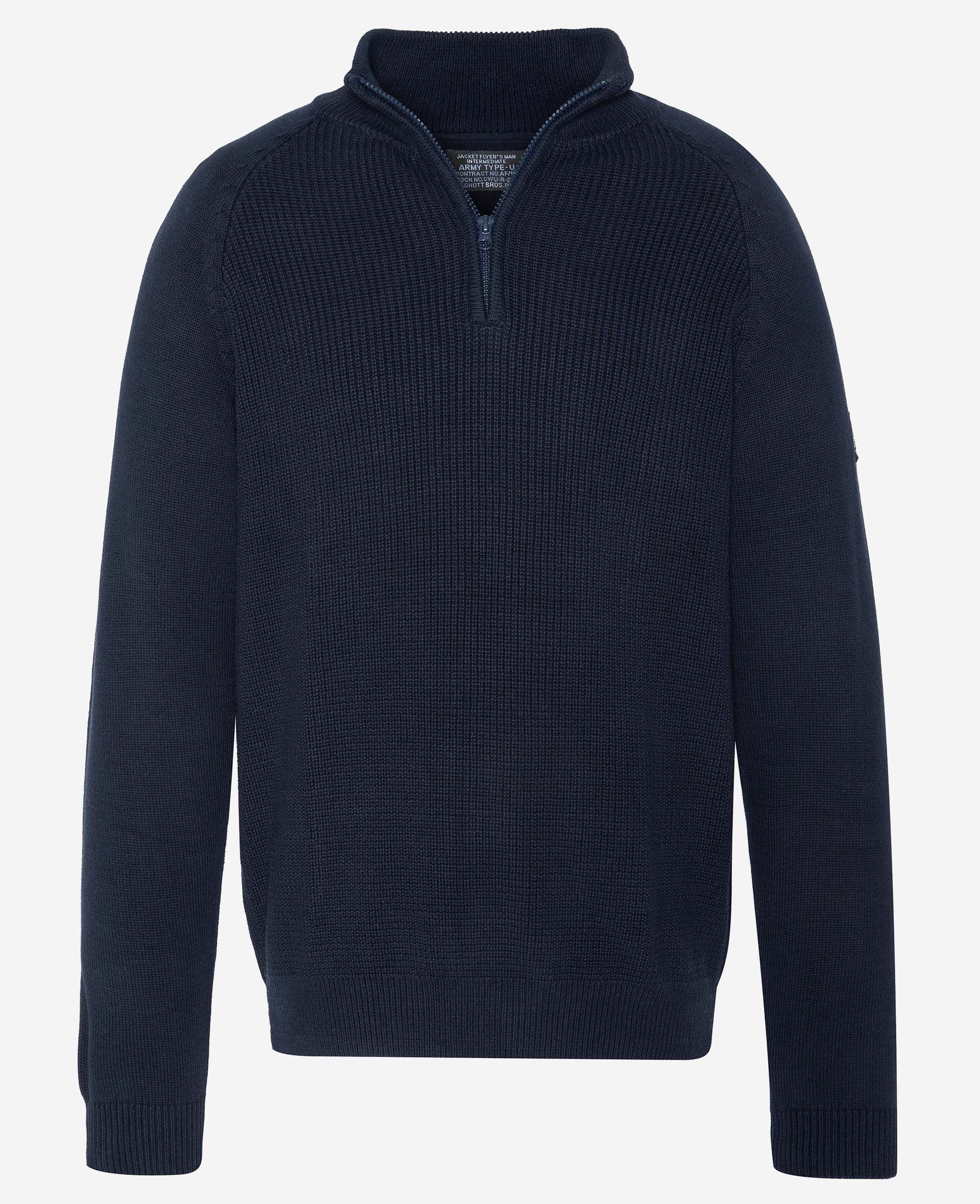Pulls  Schott PLALI NAVY