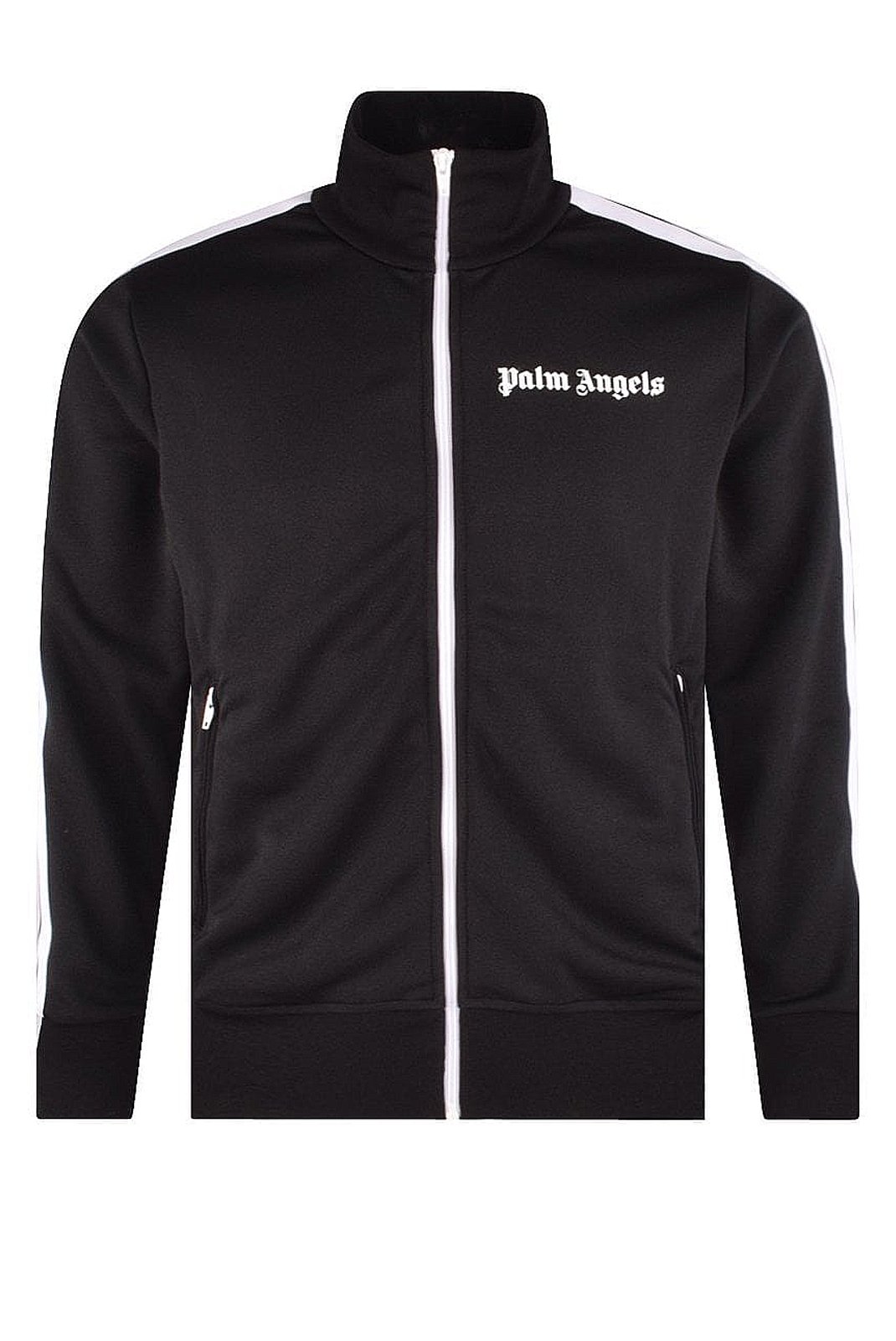 Sweats zippés  Palm Angels PMBD001E20FAB0011001 BLACK/WHITE