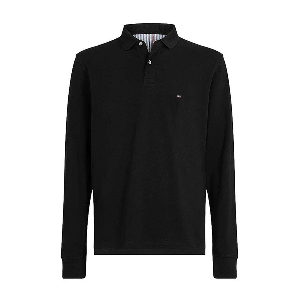 Polos manches longues  Tommy Hilfiger MW0MW20183 BDS  Black