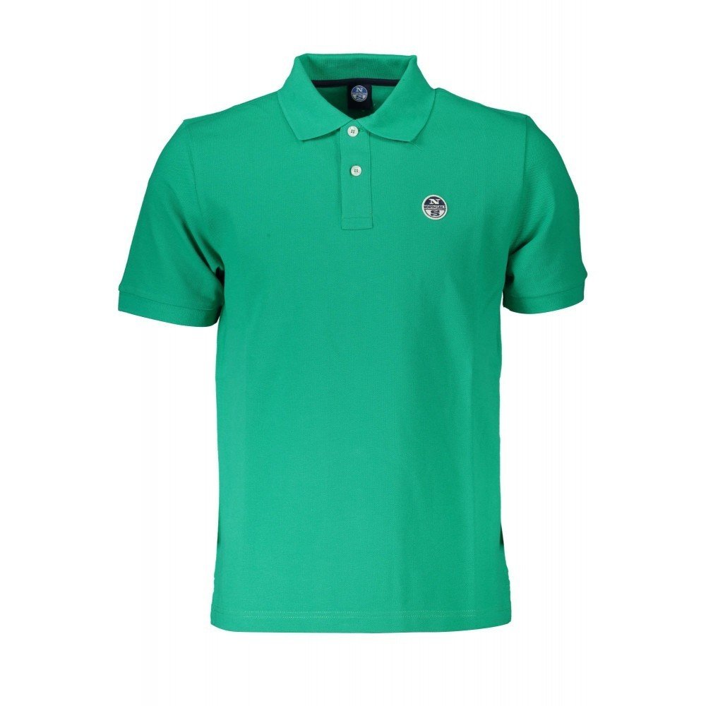 Polos manches courtes  North sails 902499-000 0423 VERDE
