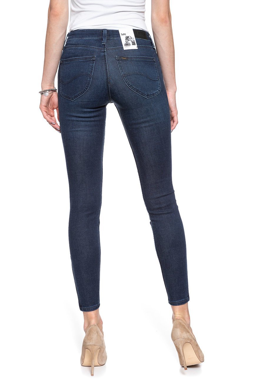 Jeans   Lee L30CRKKD SCARLETT CROPPED POLISHED INDIGO