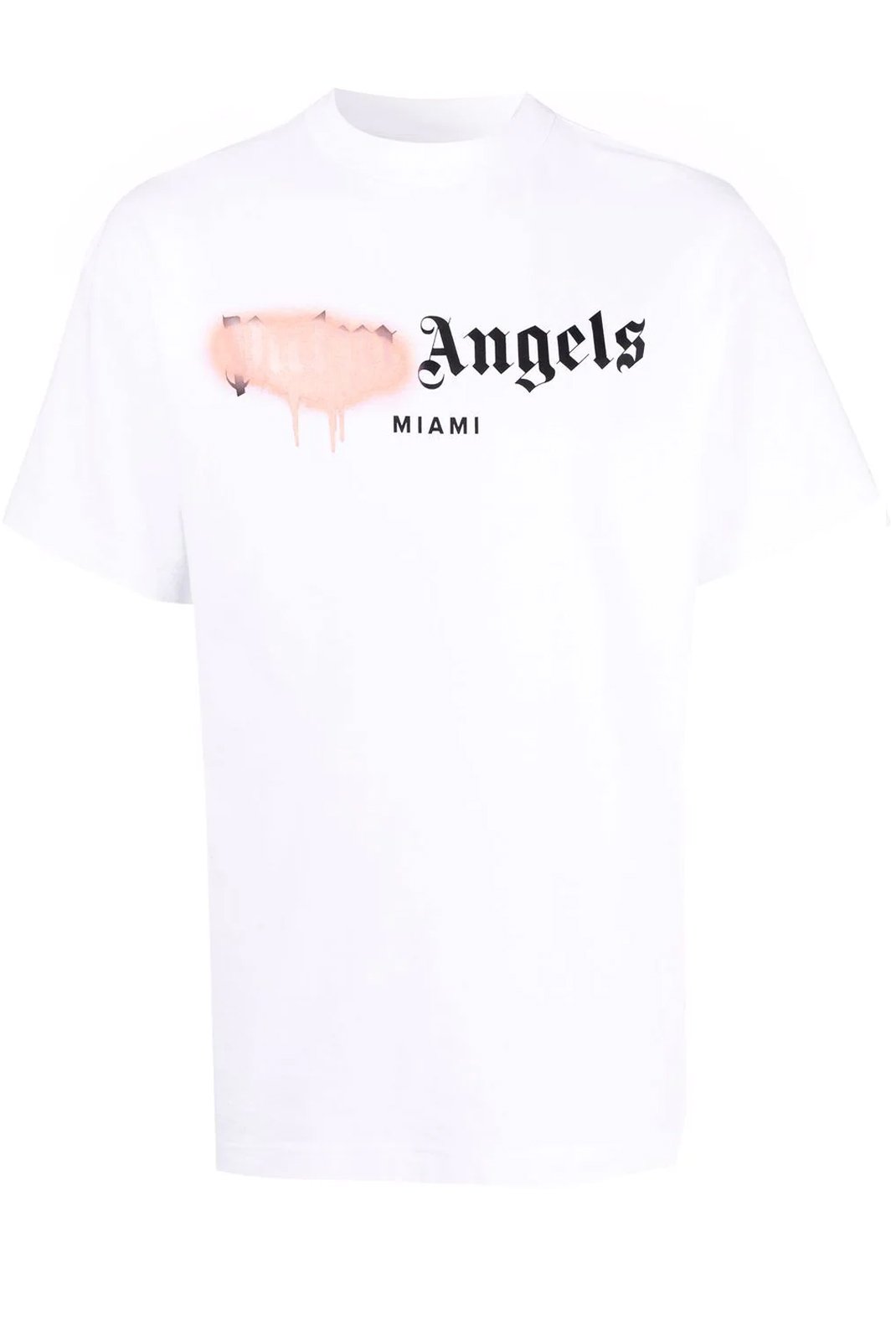 Homme  Palm Angels PMAA001S21JER0340130 WHITE/PINK