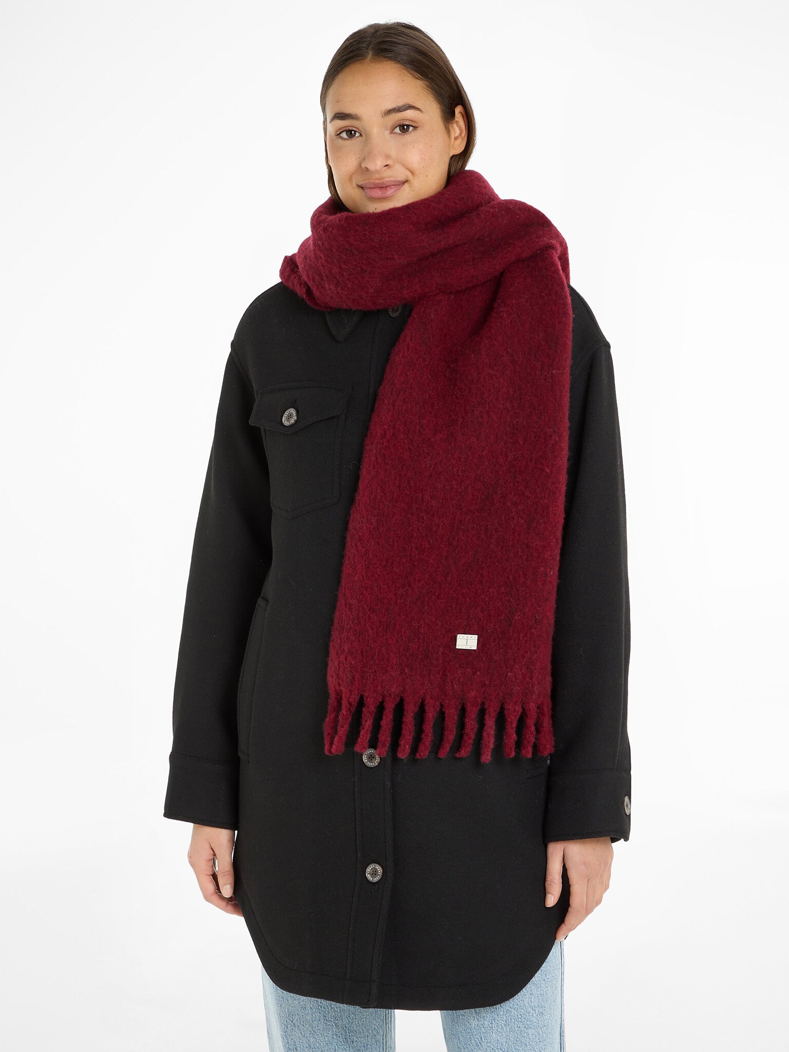 Echarpe, Foulard  Tommy Jeans AW0AW15904 VLP Deep Rouge