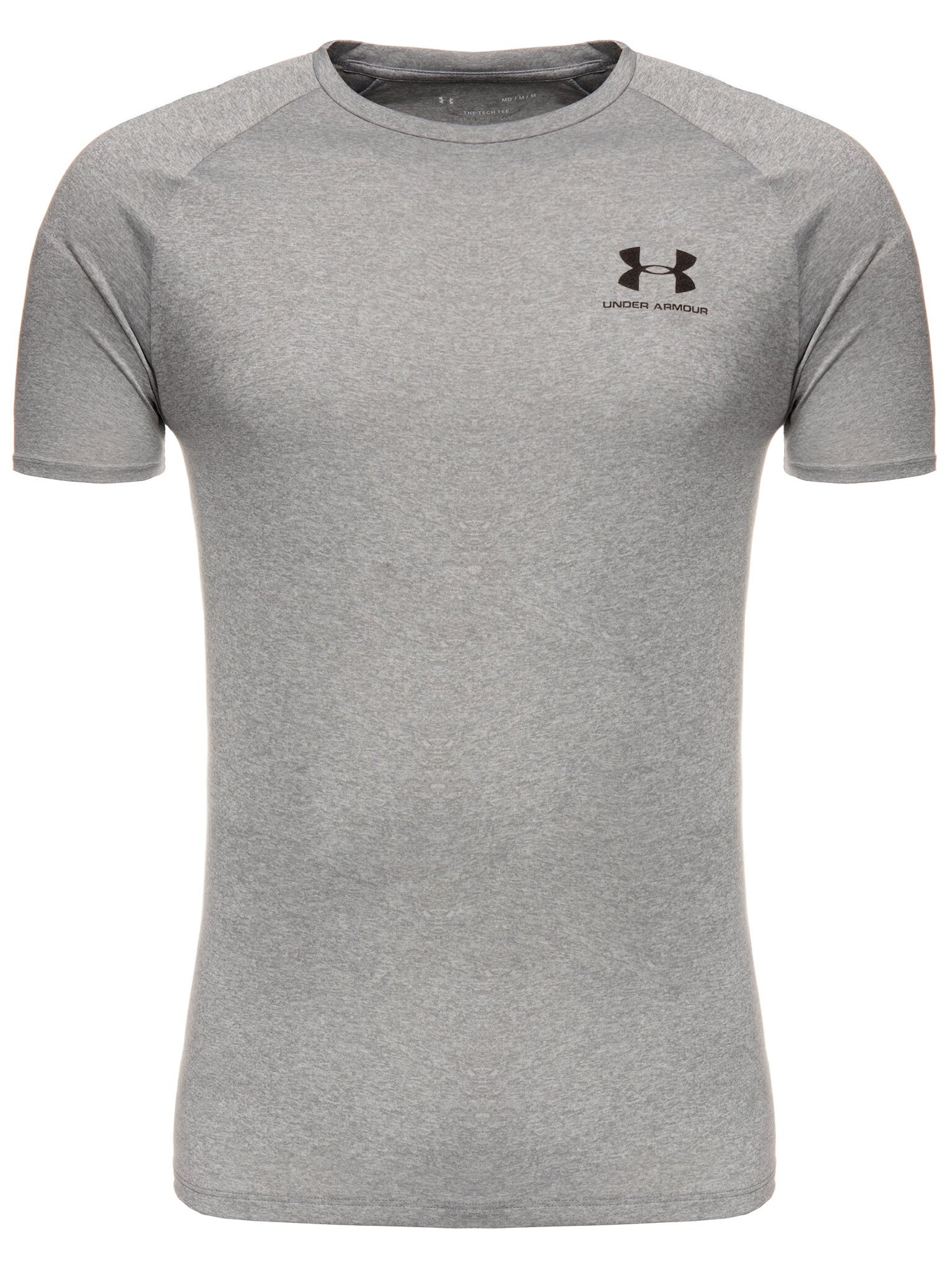 T-S manches courtes  Under armour 1326799 036 STEEL LIGHT HEATHER/BLACK
