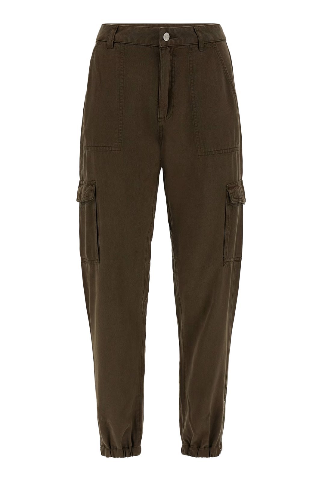 Pantalons  Guess jeans W2GA20 WDX71 F8CN ASPHALT GREEN MULTI
