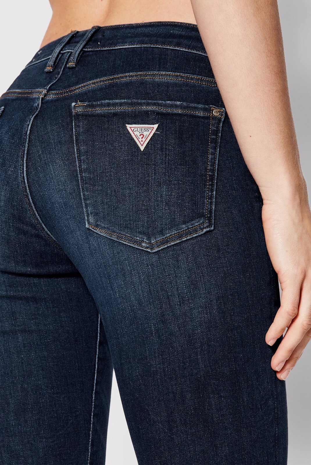 Jeans slim  Guess jeans W2YA99 D4Q03 CDA1 CARRIE DARK.