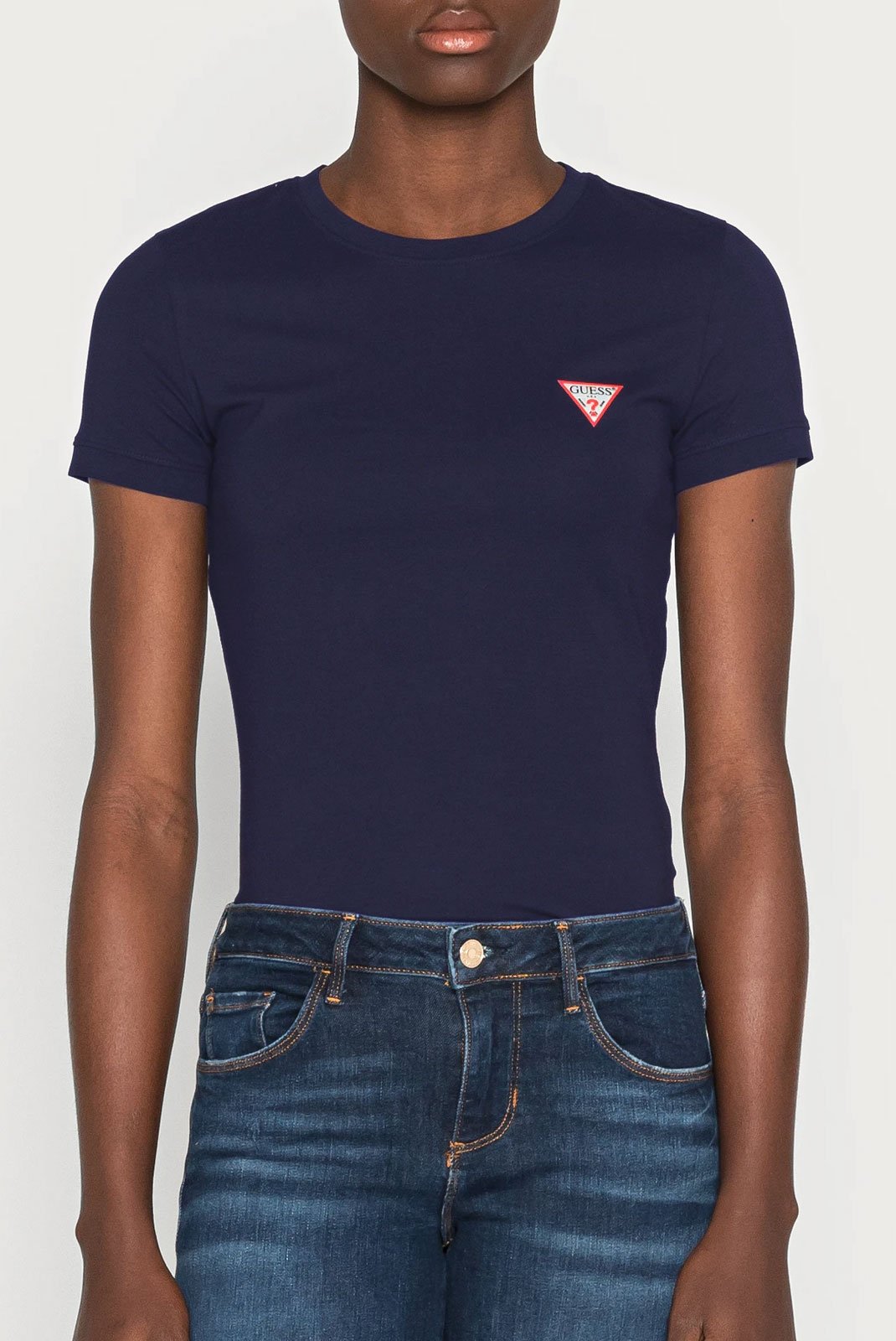 Tee shirt  Guess jeans W2YI44 J1314 G7P1 BLACKENED BLUE