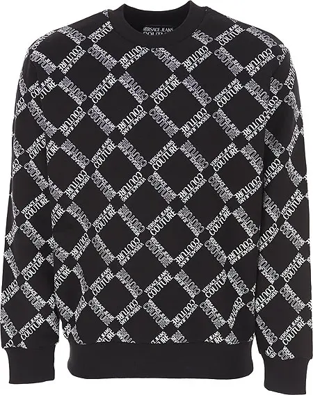 Sweatshirts  Versace Jeans 73GAIT25 CFS1T 899 BLACK