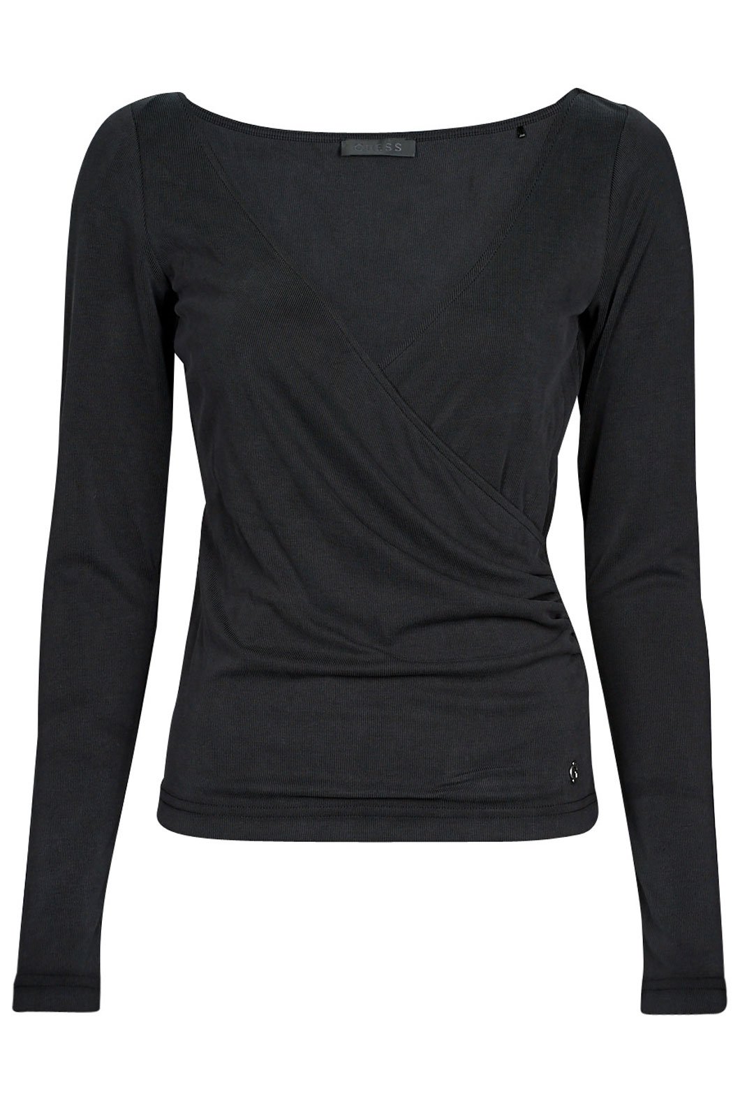 Top   Guess jeans W2YP06 KB7B2 Jet Black A996