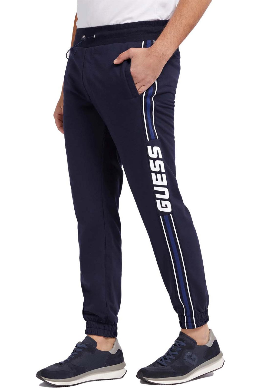 Pantalons sport/streetwear  Guess jeans Z2BB04 KBCN2 G7V2 SMART BLUE