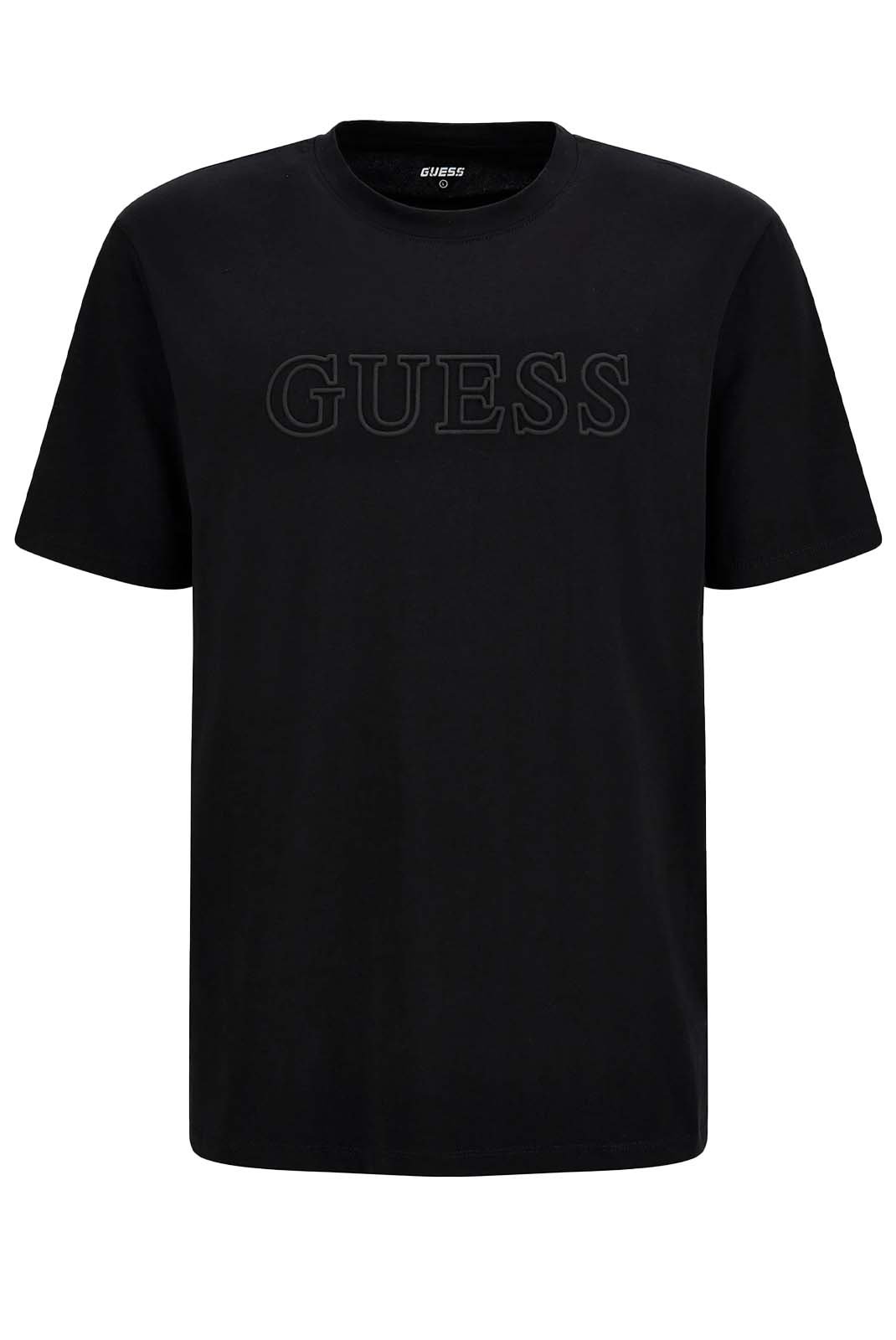 T-S manches courtes  Guess jeans Z2YI11 J1314 JBLK Jet Black A996