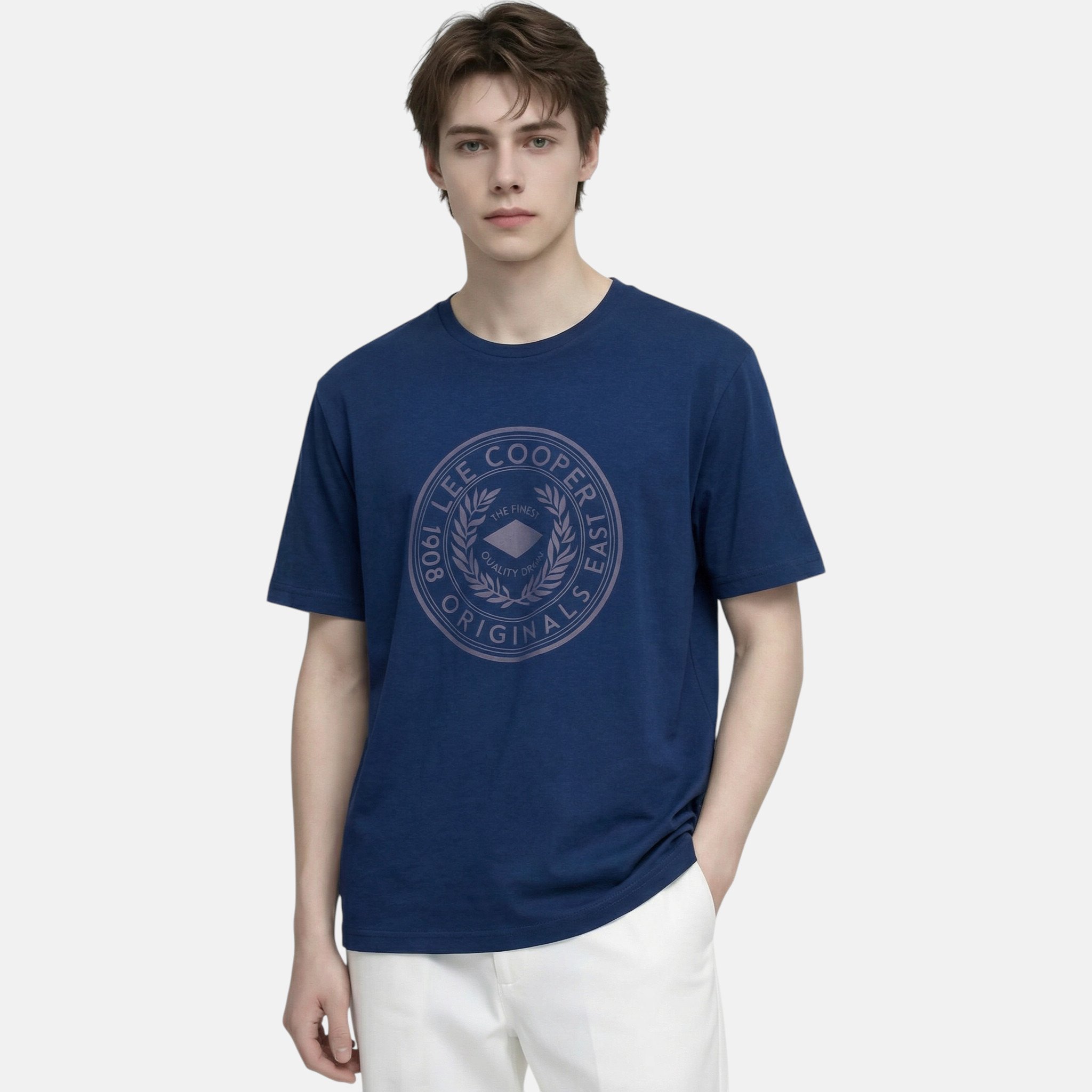 T-S manches courtes  Lee cooper GLC2041 TS S1 MARINE