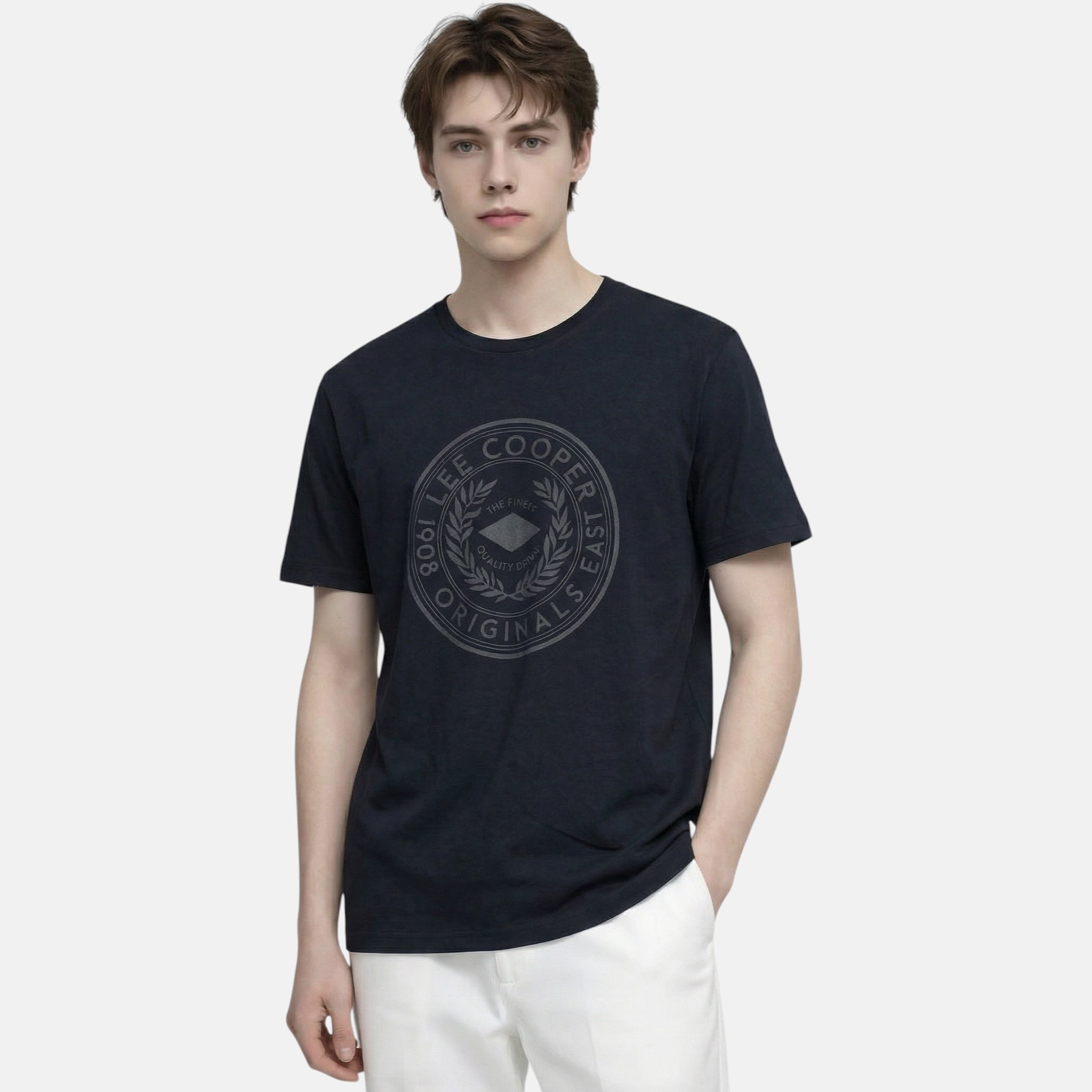 T-S manches courtes  Lee cooper GLC2041 TS S2 NOIR