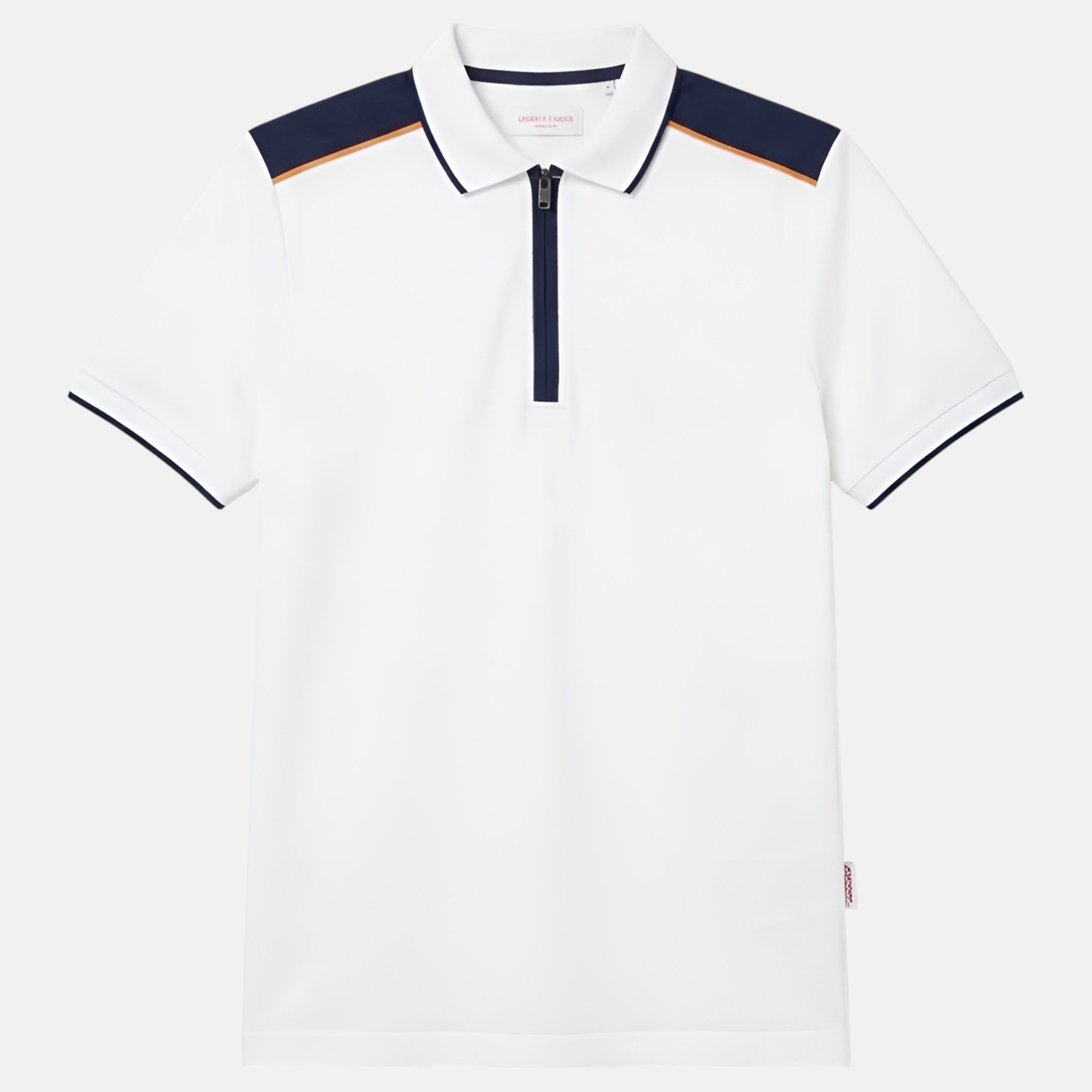 Polos manches courtes  Lee cooper GLC2046 PO S1 BLANC