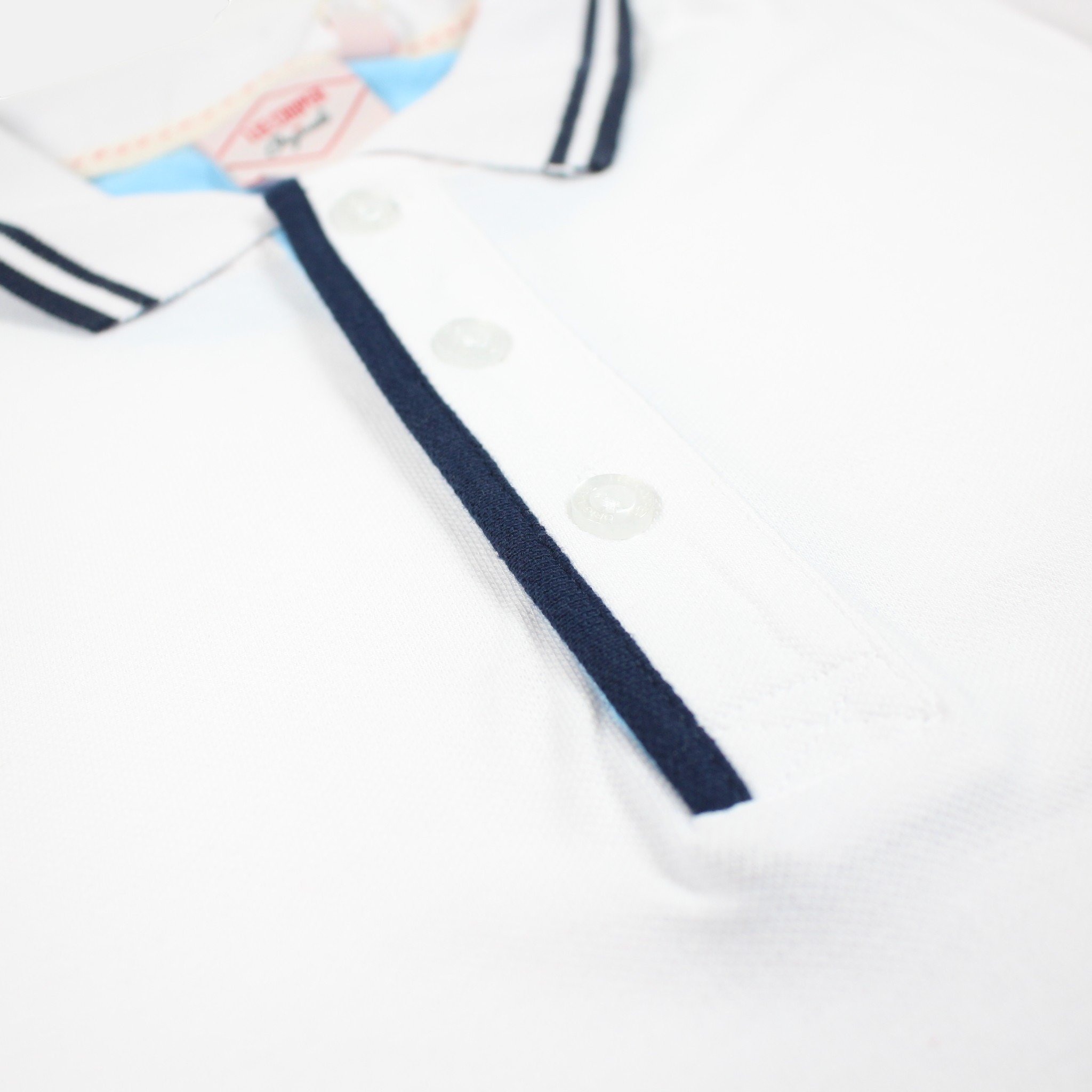 Polos manches courtes  Lee cooper GLC2401 PO S1 BLANC