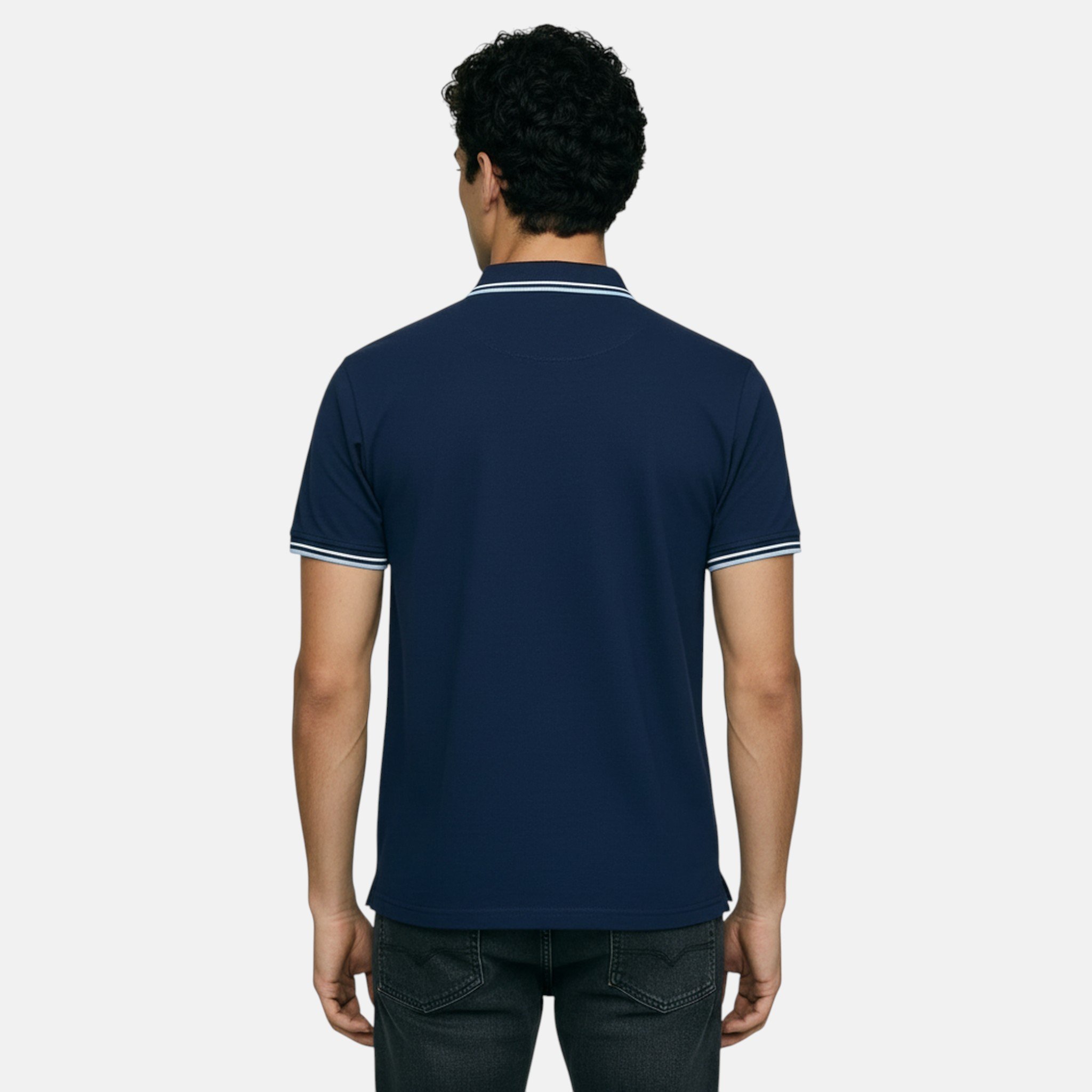 Polos manches courtes  Lee cooper GLC2401 PO S4 MARINE