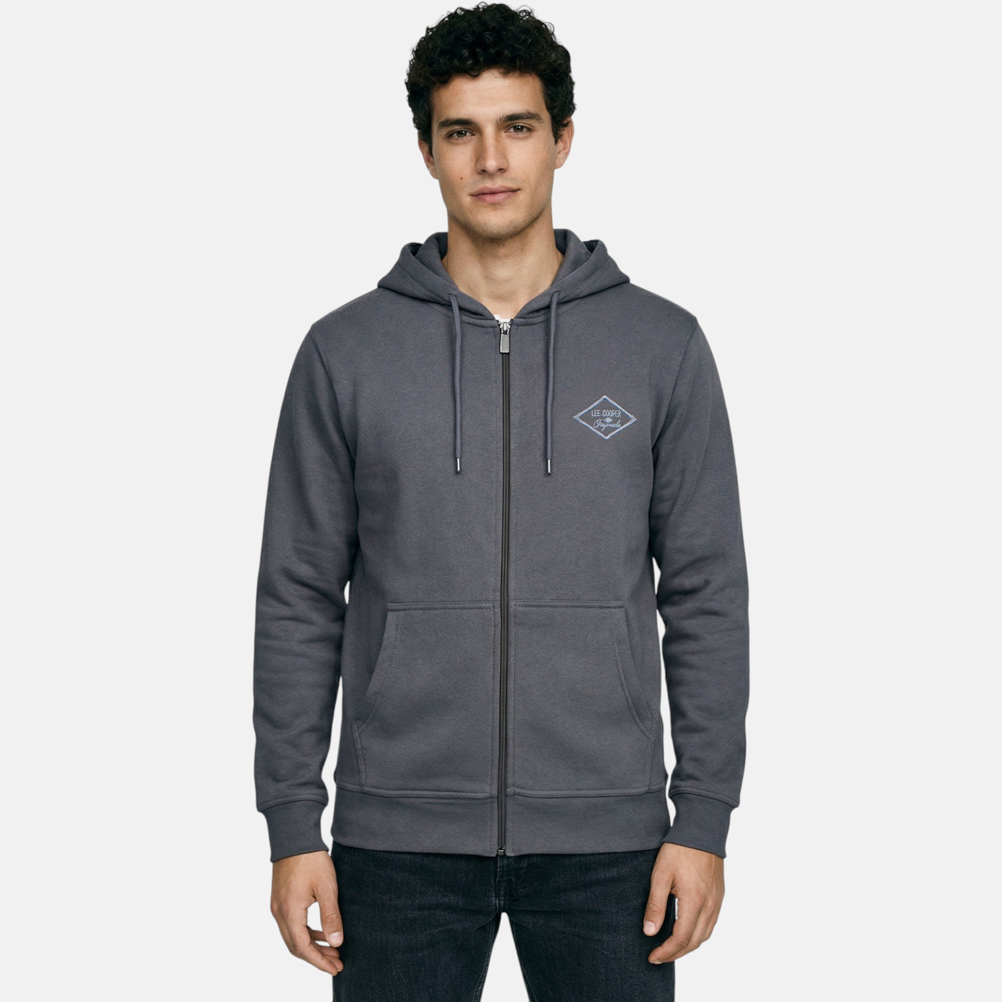 Sweats zippés  Lee cooper GLCM2030 SW S3 GRIS